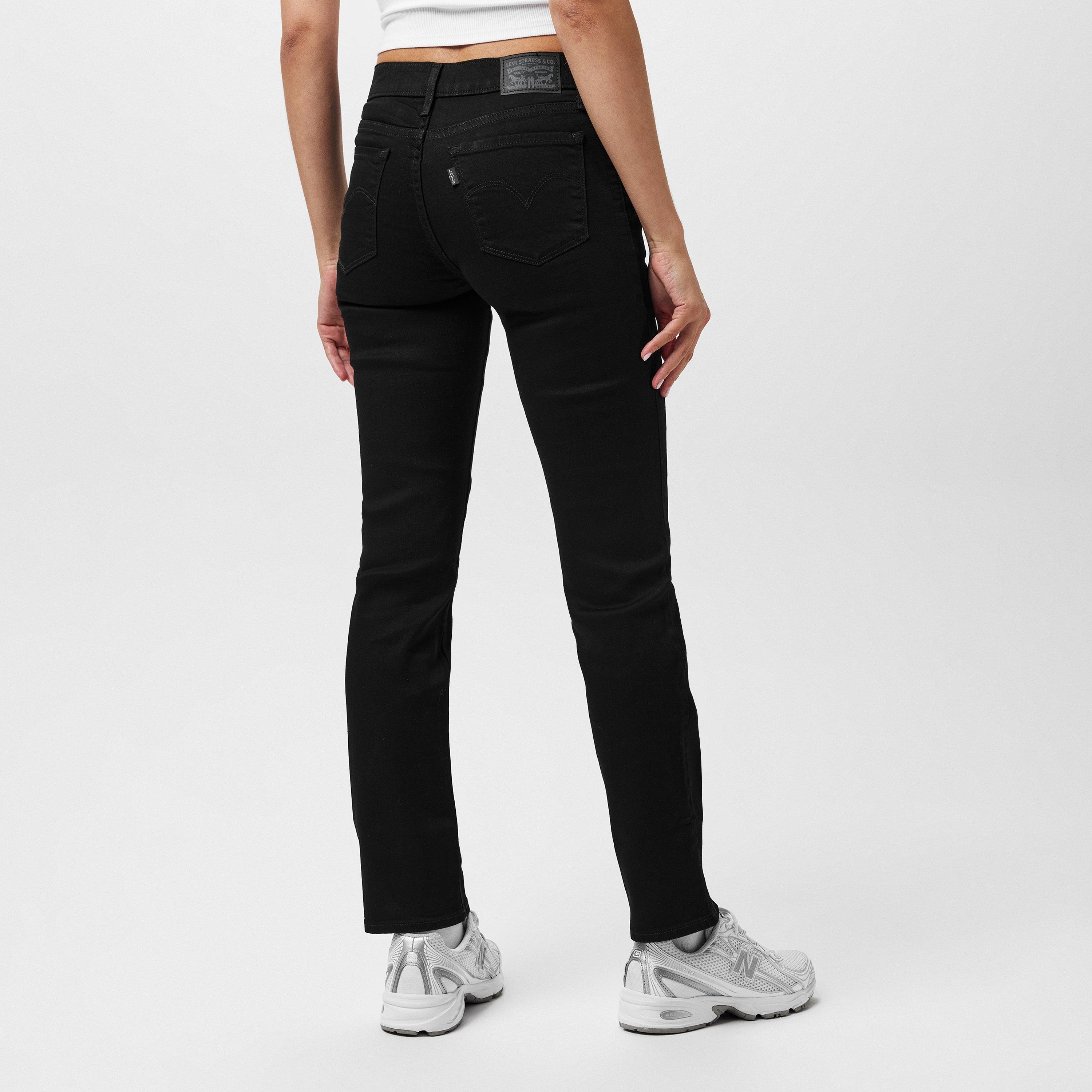 Black - Levis - 314 Shaping Straight Jeans - 3
