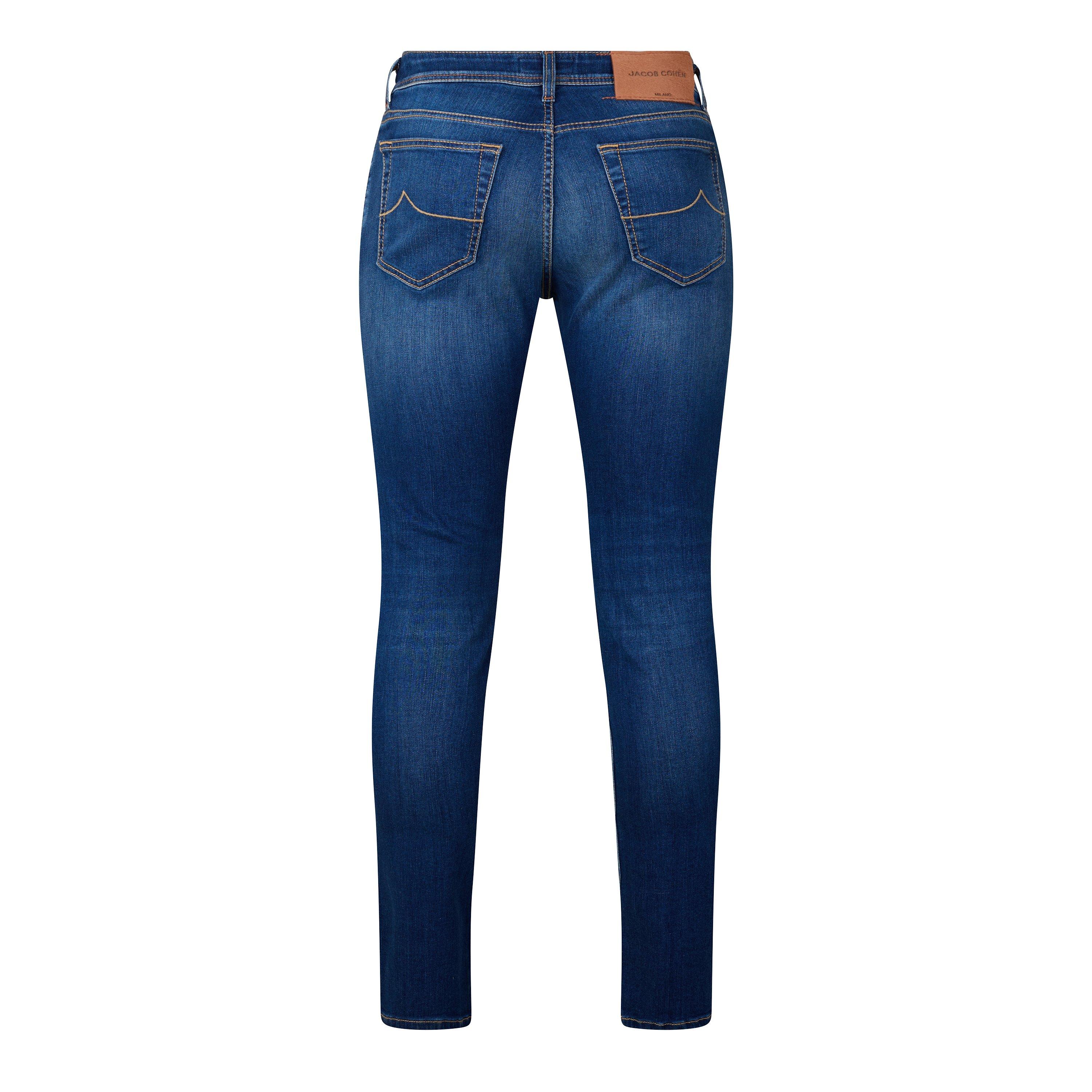 Mid Blue V1 - Jacob Cohen - Jacob Bard Slim Jean Sn00 - 2