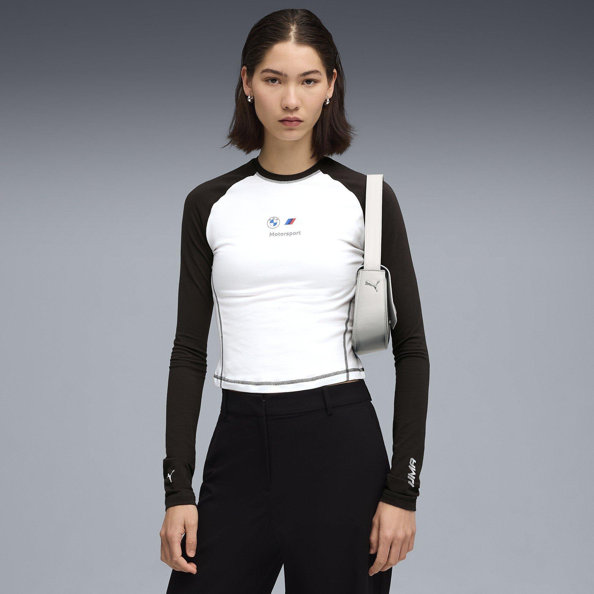 Puma Blanc - Puma - Women's Baby Doll Long Sleeve T-Shirt - 3
