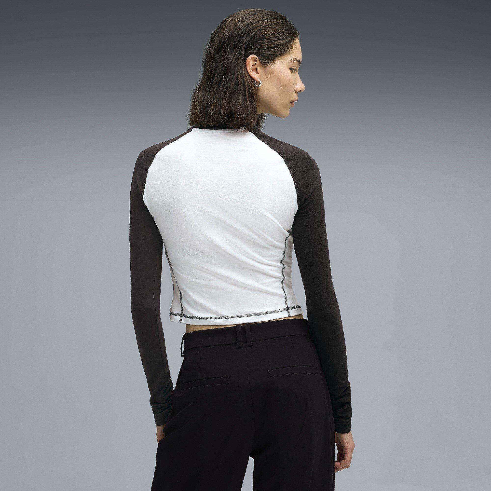 Puma Blanc - Puma - Women's Baby Doll Long Sleeve T-Shirt - 4