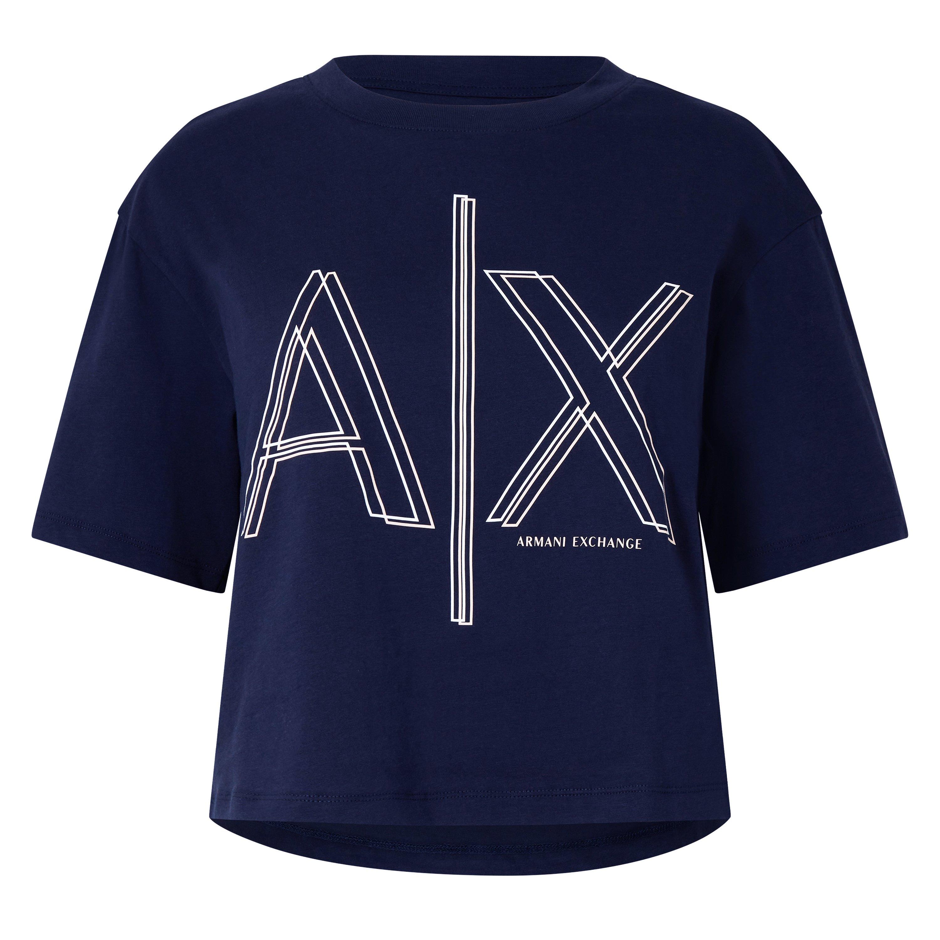 Navy - Armani Exchange - Women's Crop Tops - 5