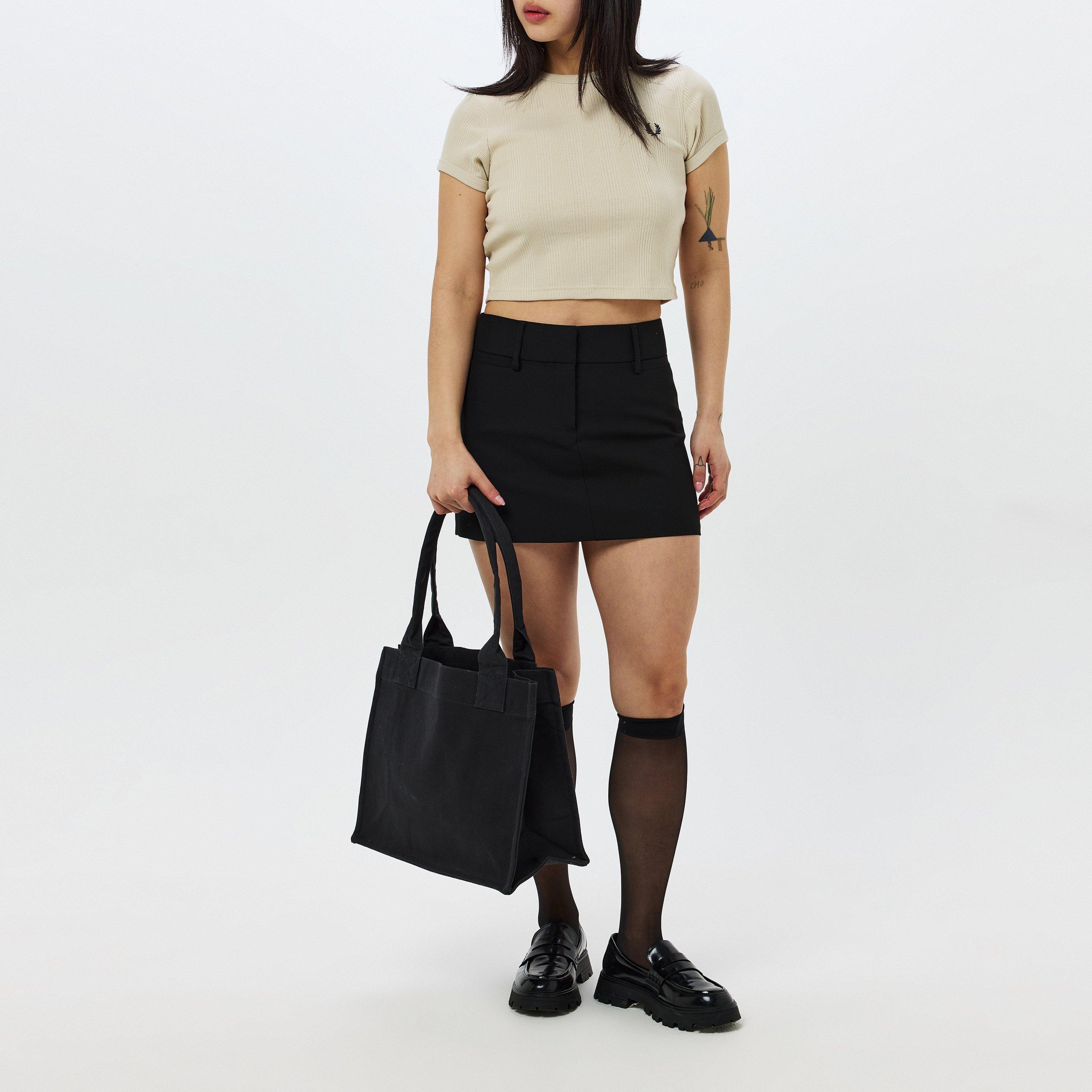 OATMEAL - Fred Perry - Cropped T-Shirt - 6