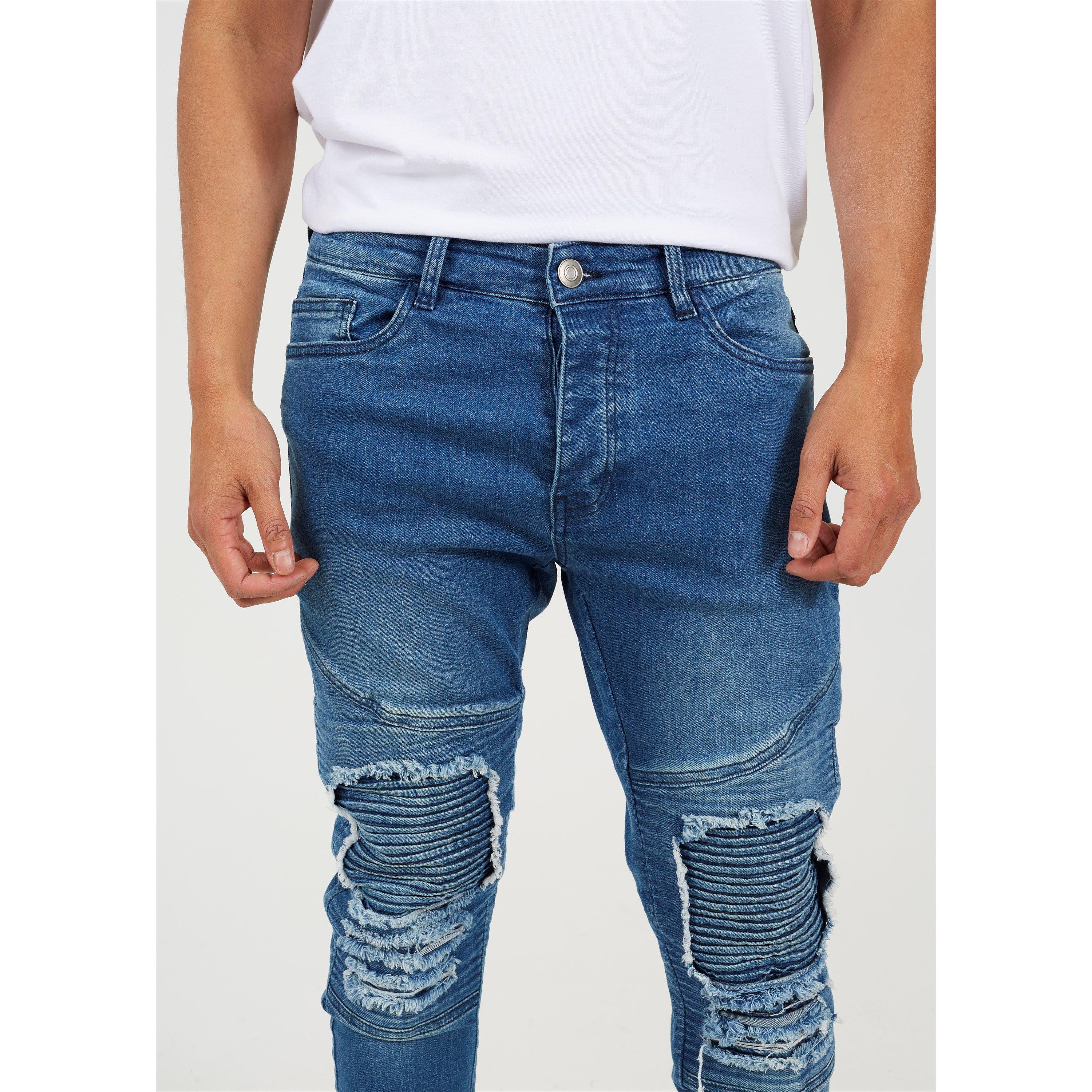 Blue - Brave Soul - Biker Jean - 4