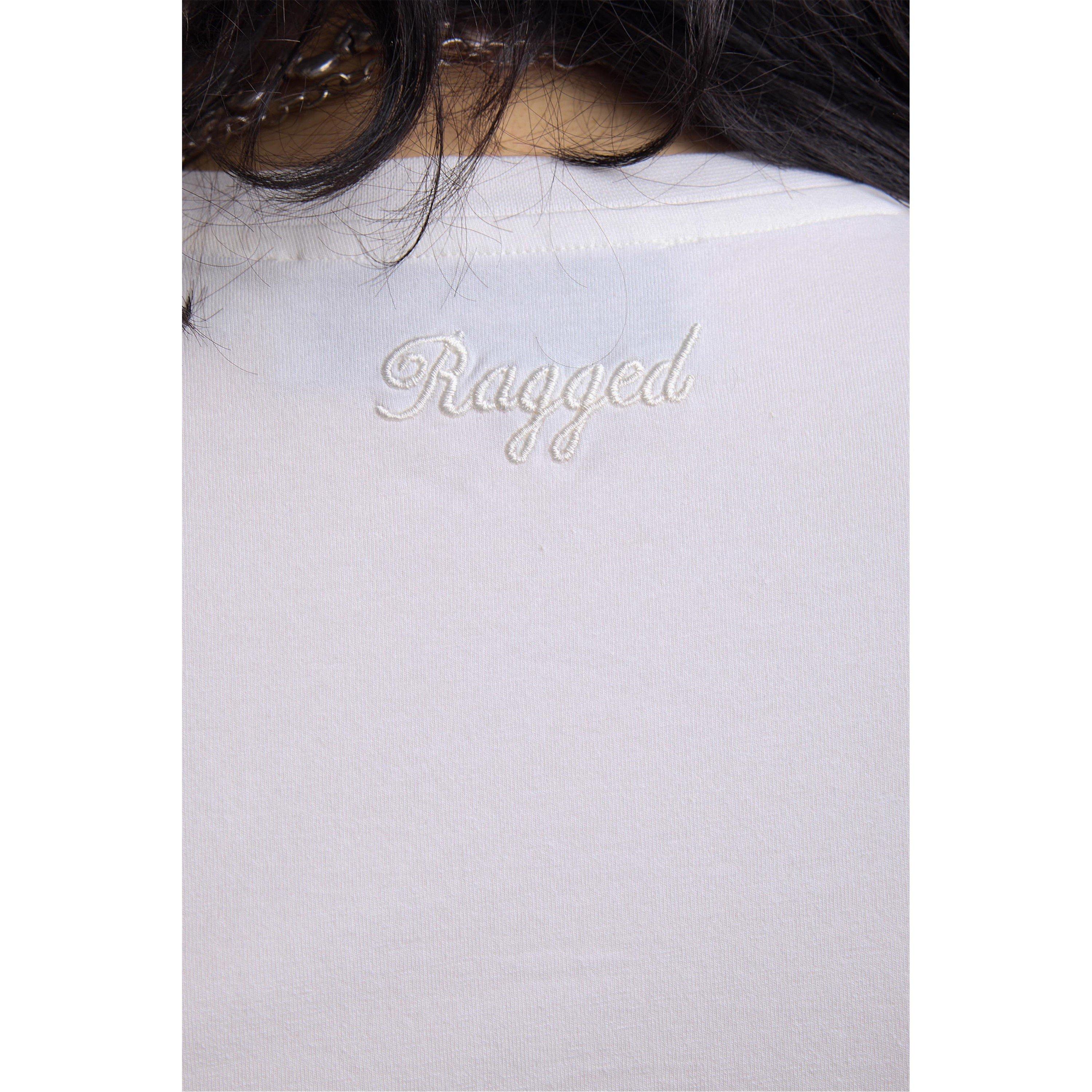 Ecru - The Ragged Priest - Women's Cropped Crop Top - 6