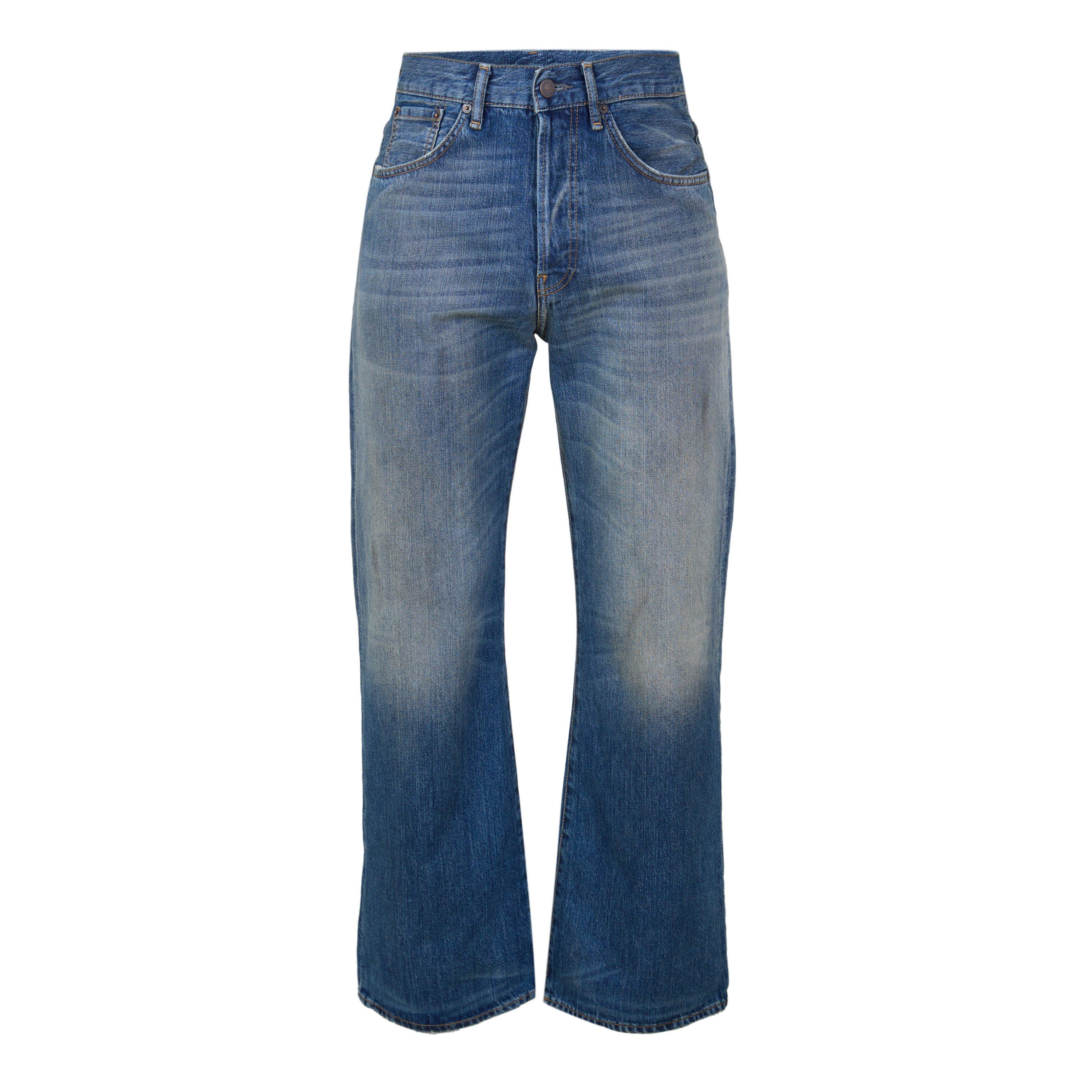 Mid Blue - Acne Studios - 2021 Bingo Straight Leg Jeans - 1