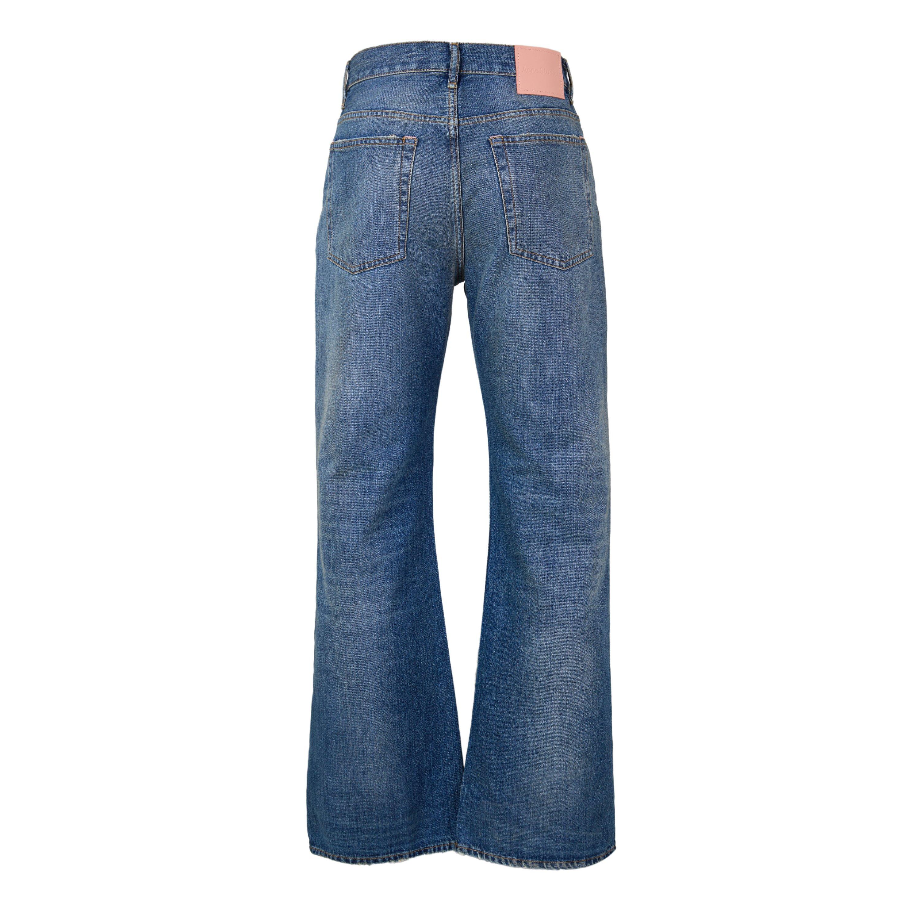 Mid Blue - Acne Studios - 2021 Bingo Straight Leg Jeans - 2