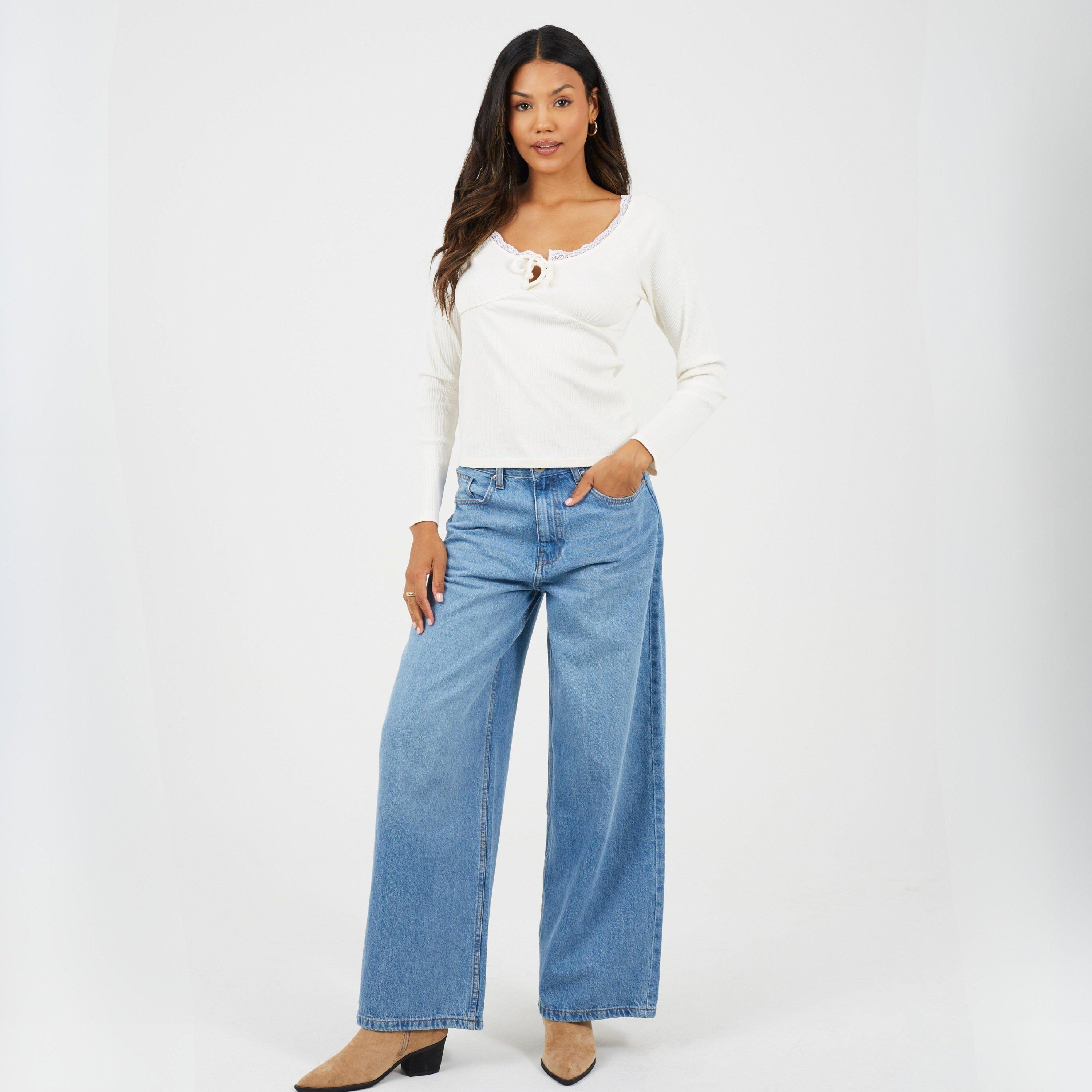 Kremasto - Brave Soul - Brave Soul Ladies Ribbed Long Sleeve Top - 4