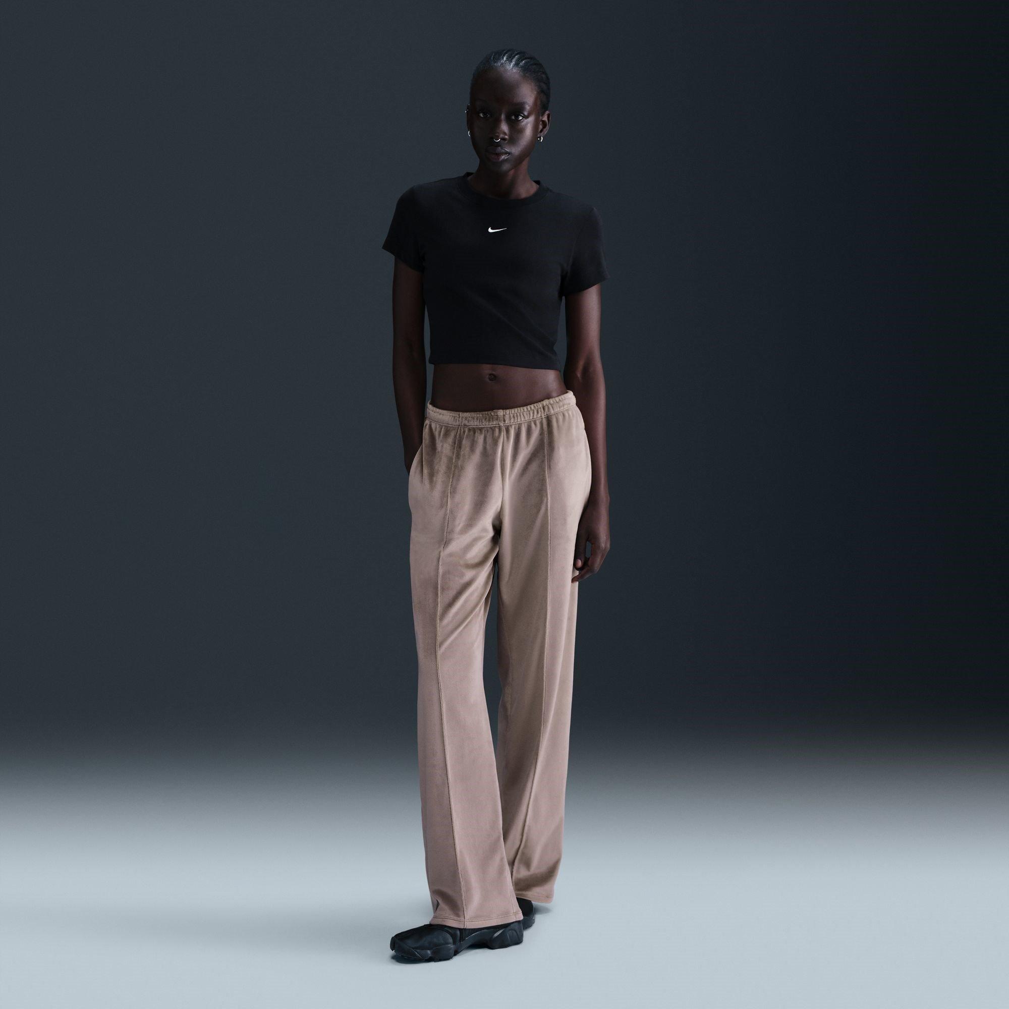 Zwart - Nike - Nike Chill Crop Tee Ld53 - 6