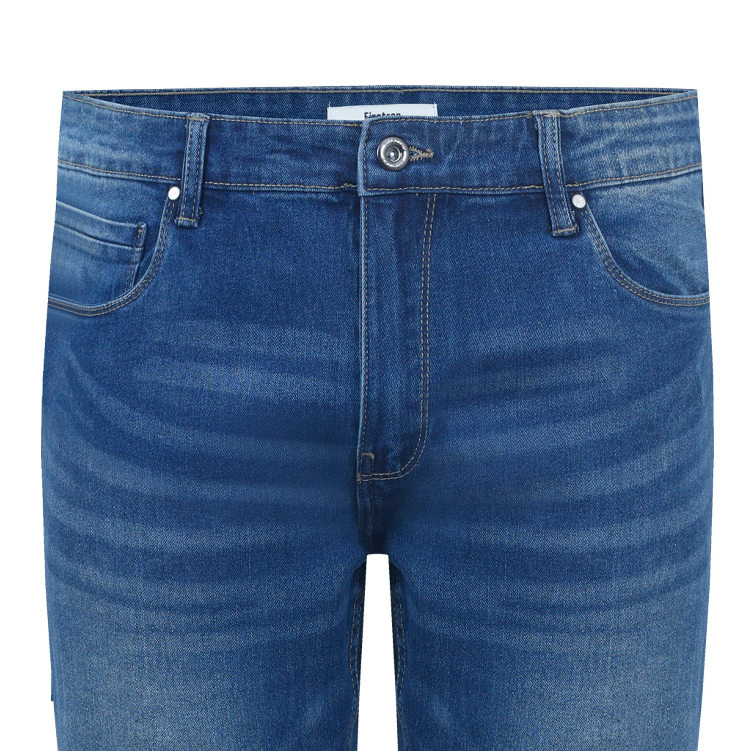 Lt Wash - Firetrap - Firetap Stretch Slim Fit Jeans Mens - 4