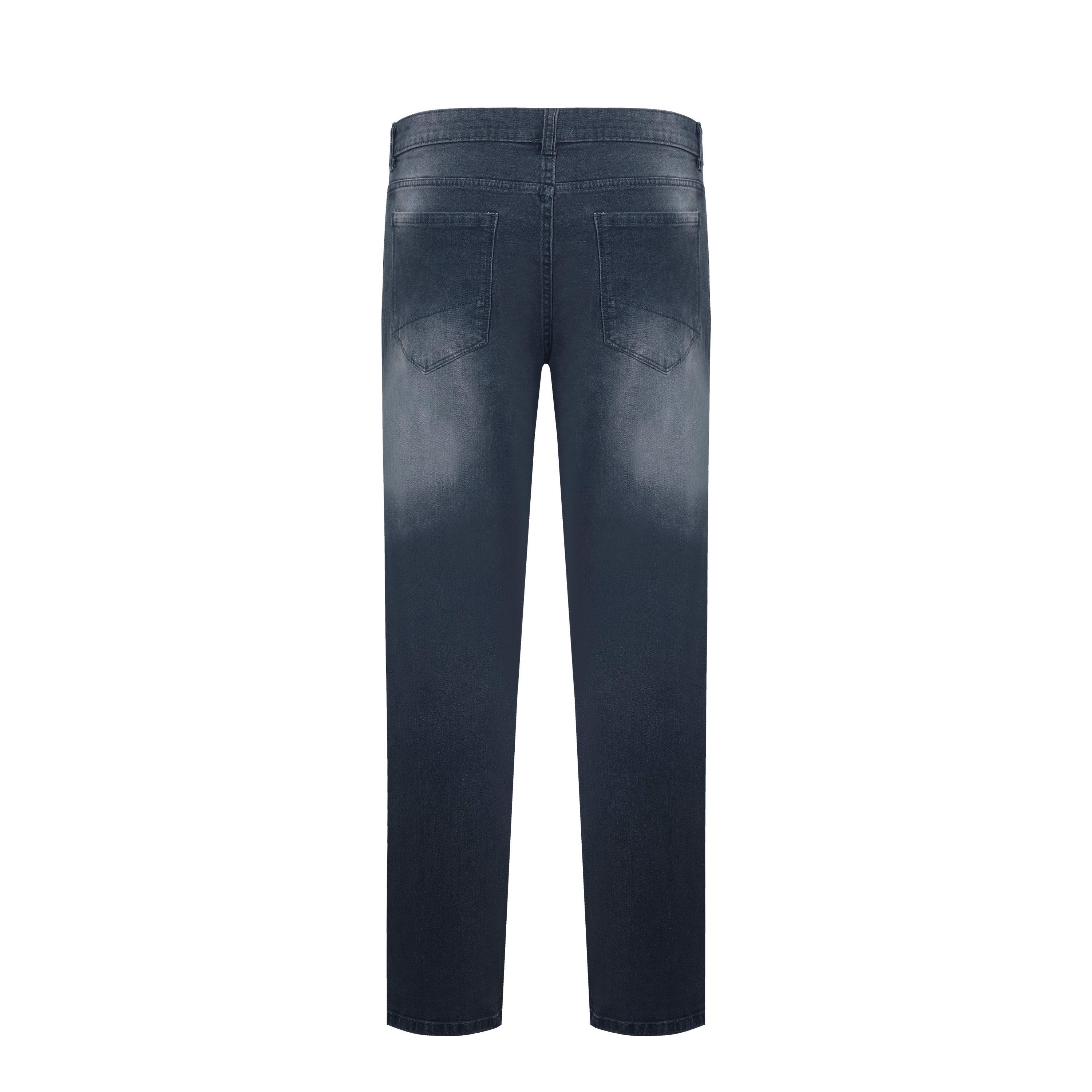 Crna - Firetrap - Stretch Slim Fit Jeans Mens - 2