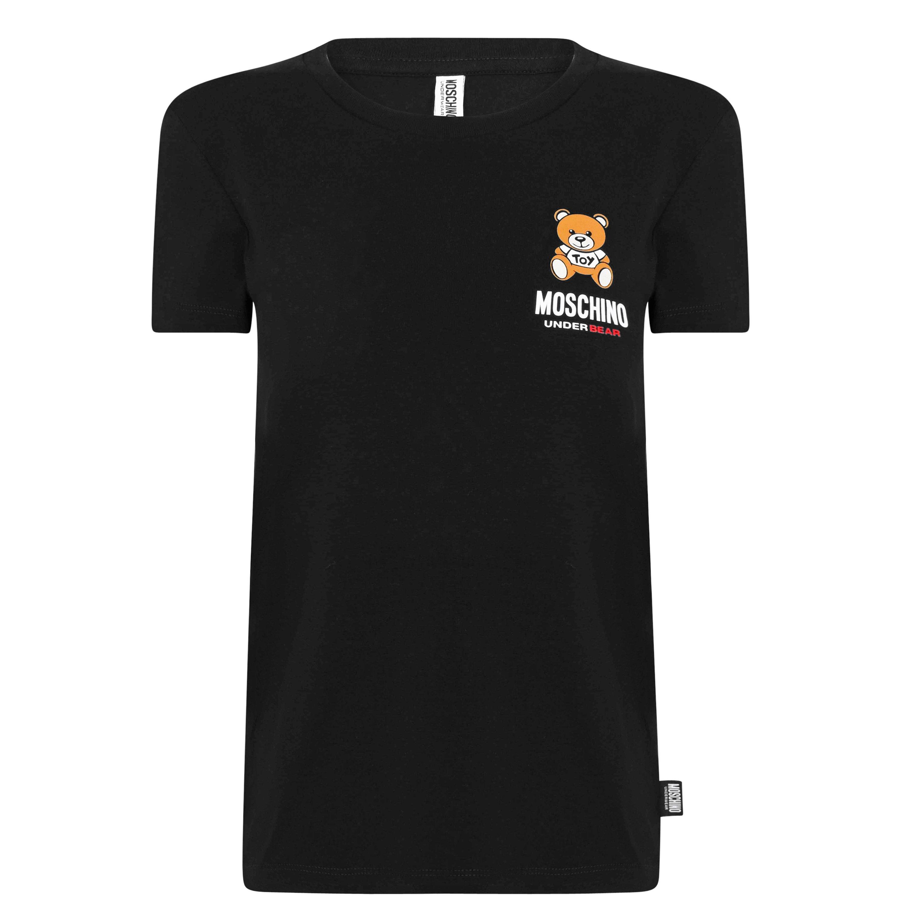 Black 0555 - Moschino - Underbear T Shirt - 1