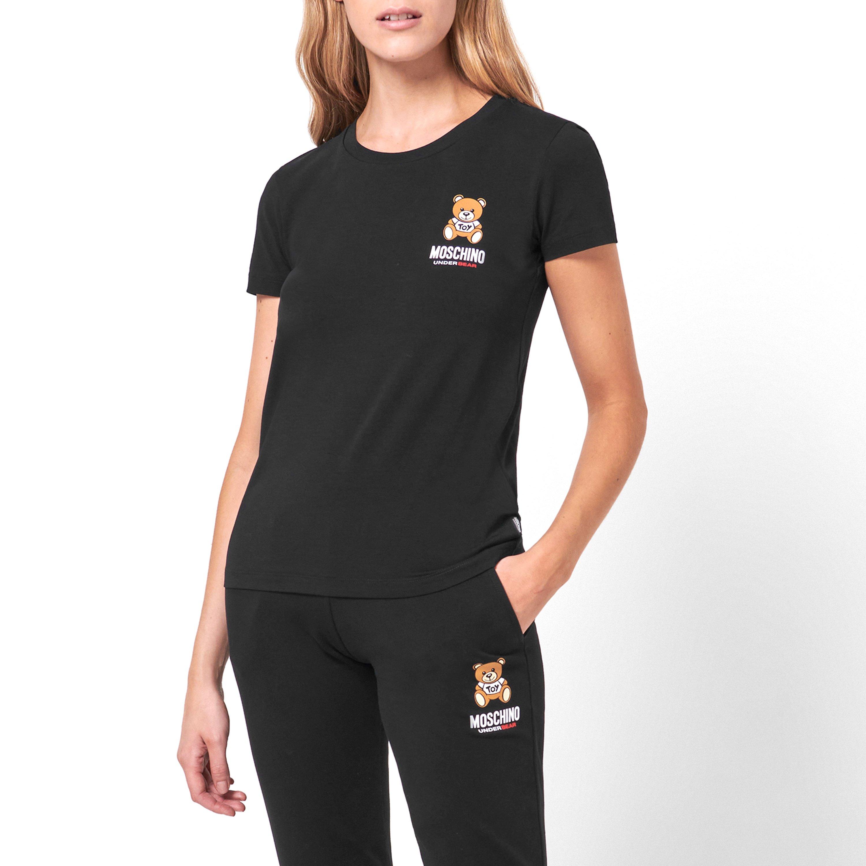 Black 0555 - Moschino - Underbear T Shirt - 3