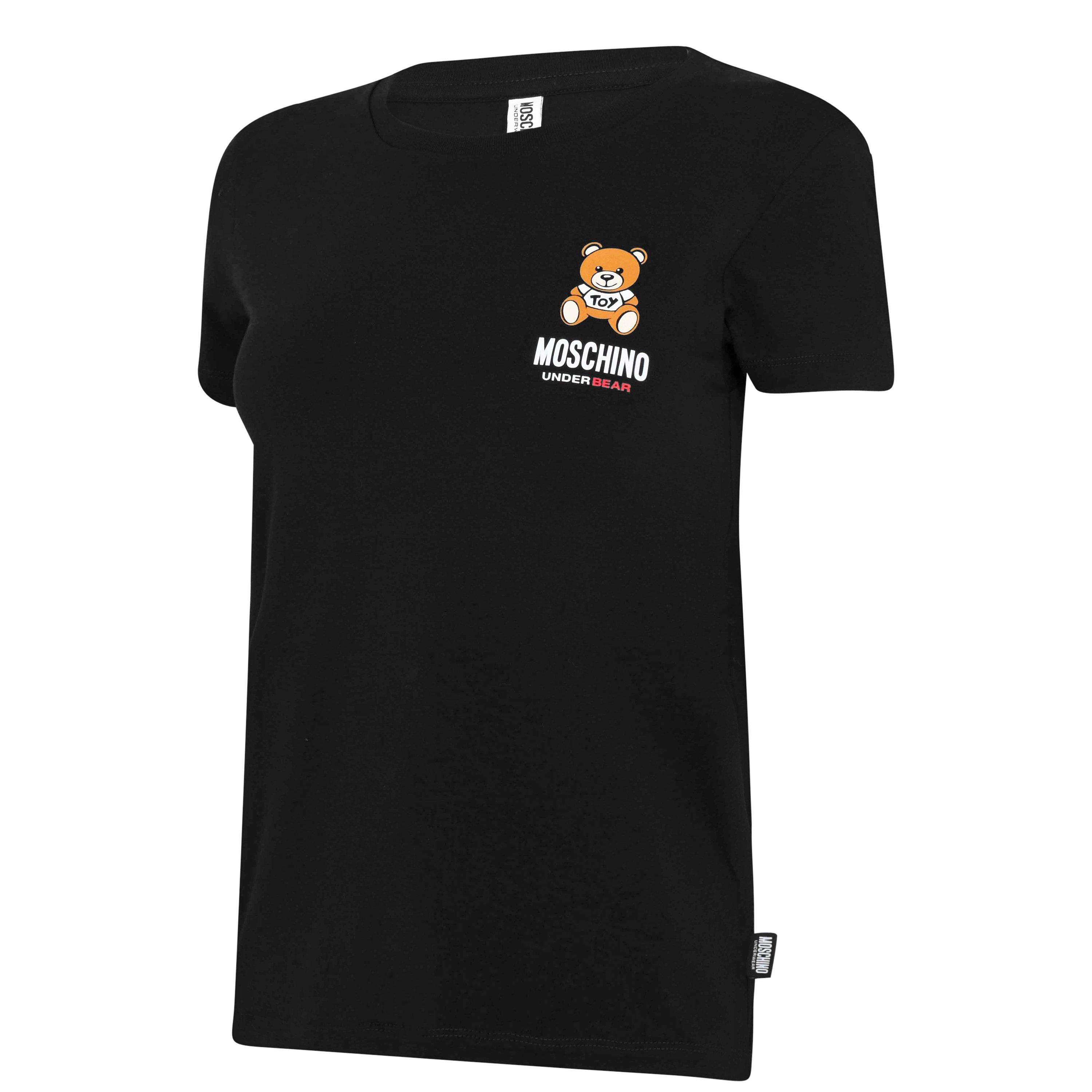 【送料&関税込】Moschino Underbear Logo T-shirt Moschino Underbear Black T-shirt | eBay