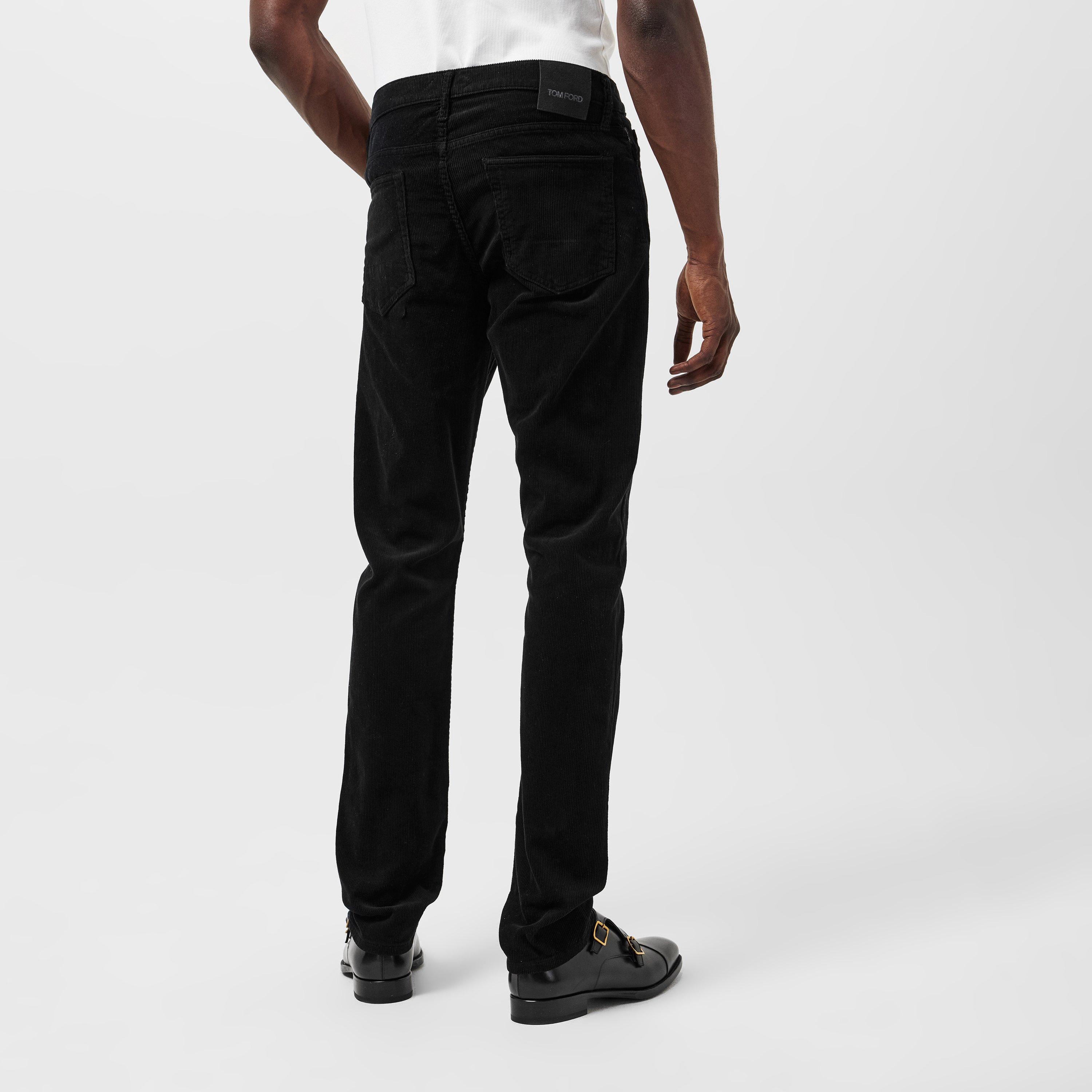 Black - Tom Ford - Men's Slim Fit Jeans - 4