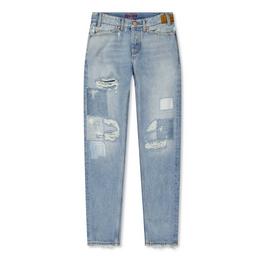 Palm Angels Light Wash Slim Jeans