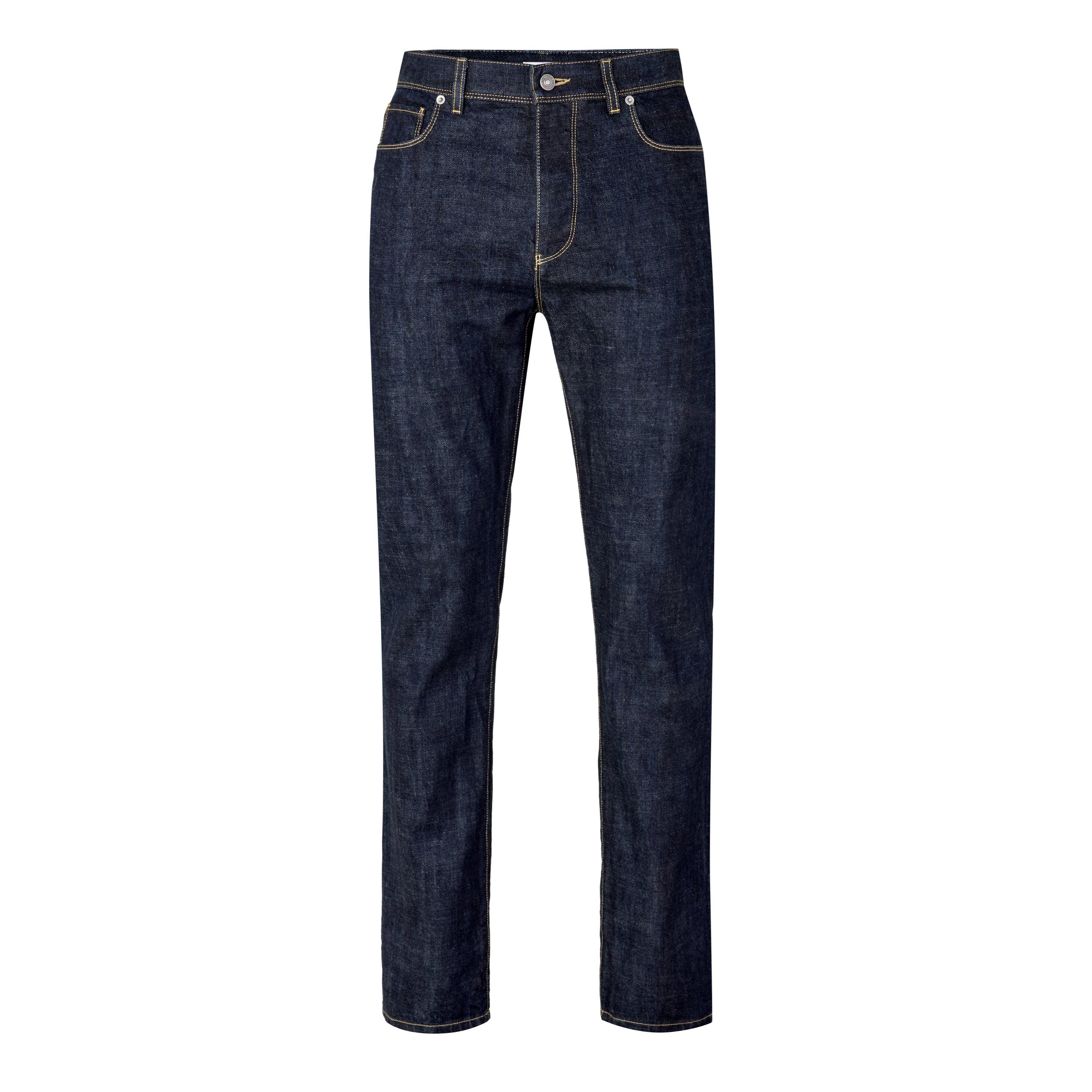 Fendi Slim Jeans - Male - Straight Fit Jeans - Blue - W32 - Jeans - Image 4