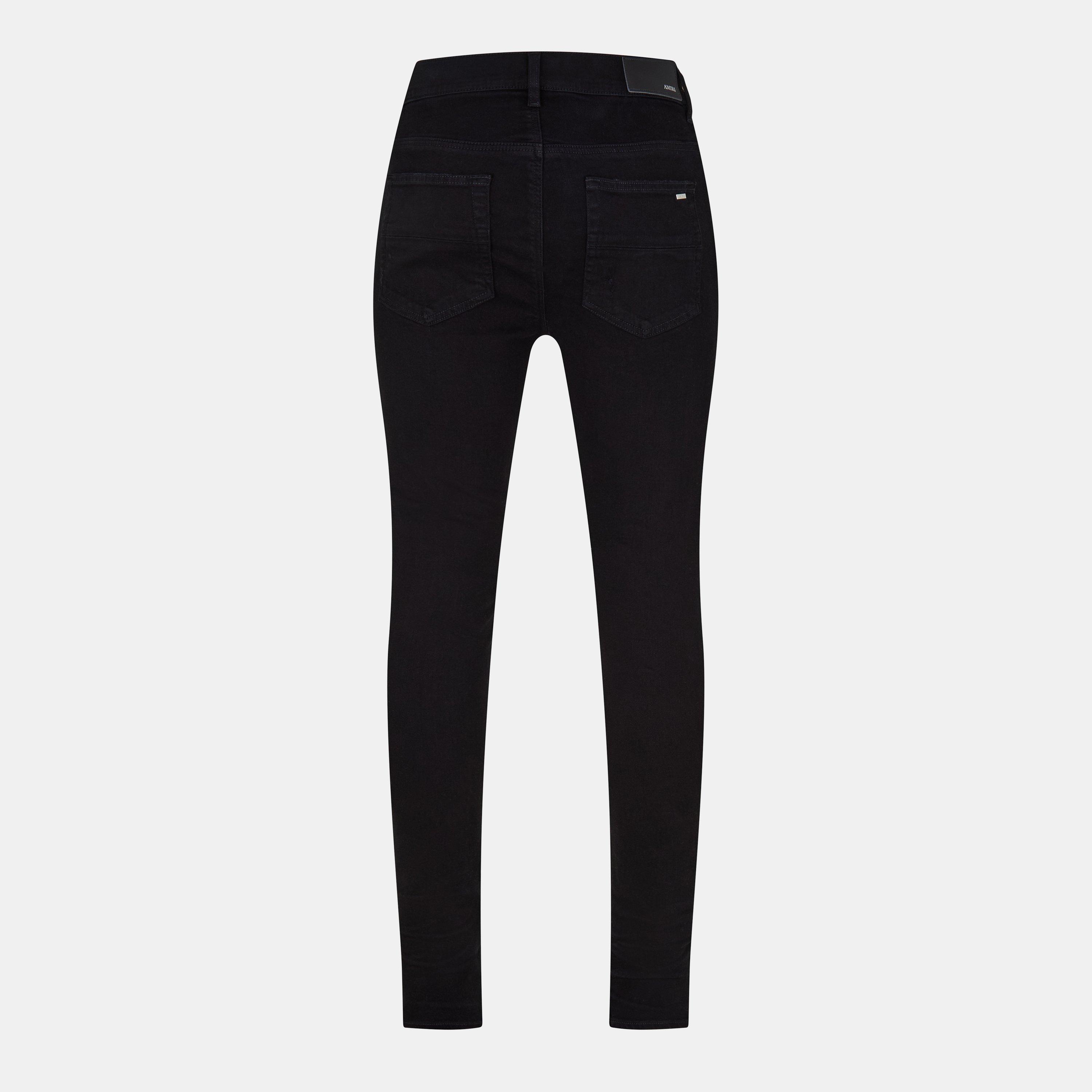 Black OD - Amiri - Men's Skinny Jeans, Skinny Fit - 2