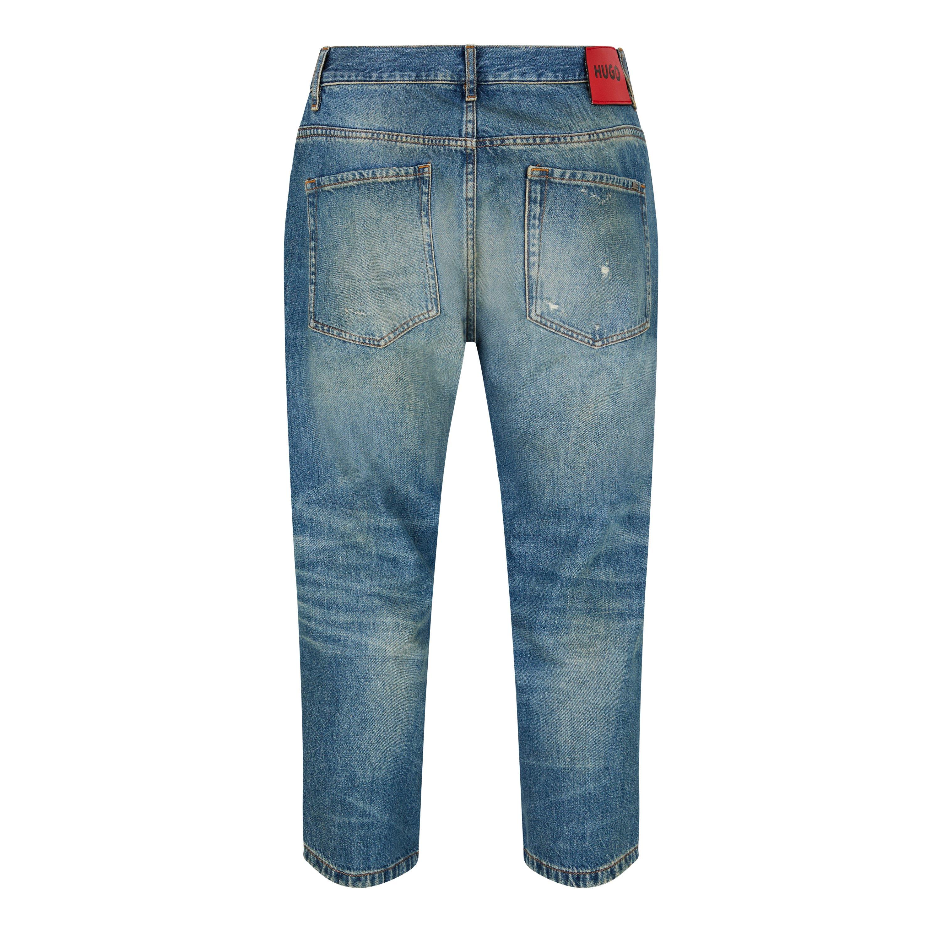 Bright Blue - Hugo - 340 10251050 01 Slim Fit Jeans Mens - 2