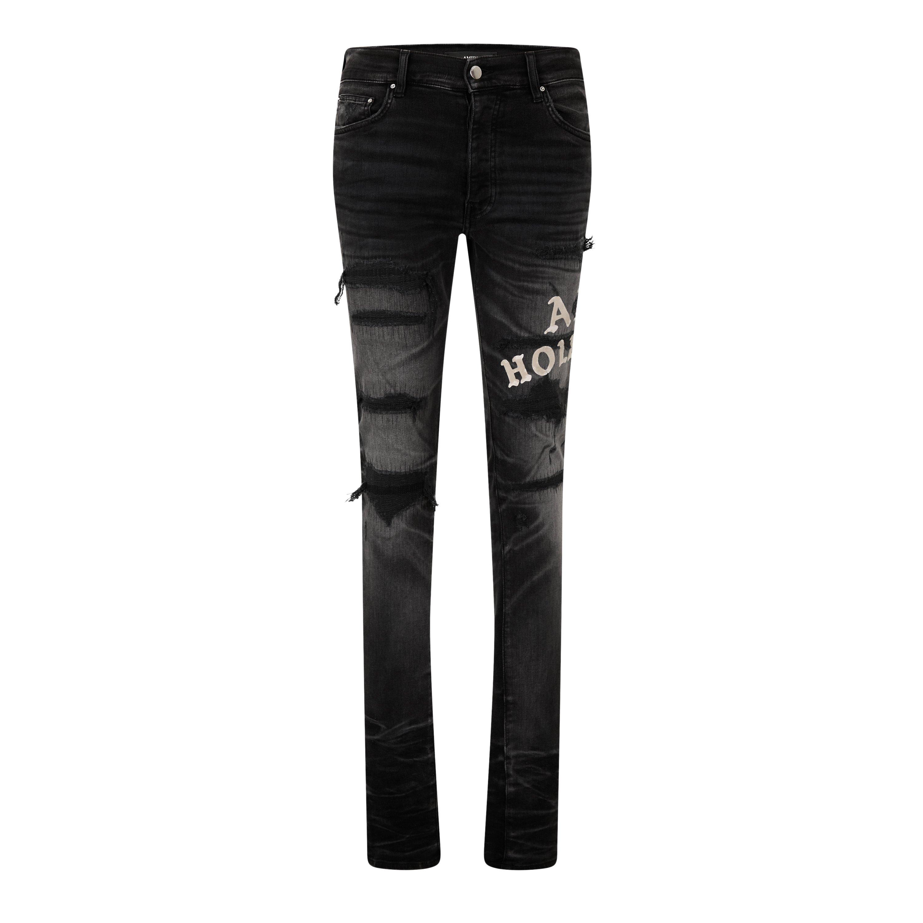 Amiri Men's Skinny Jeans - Faded Black - XL