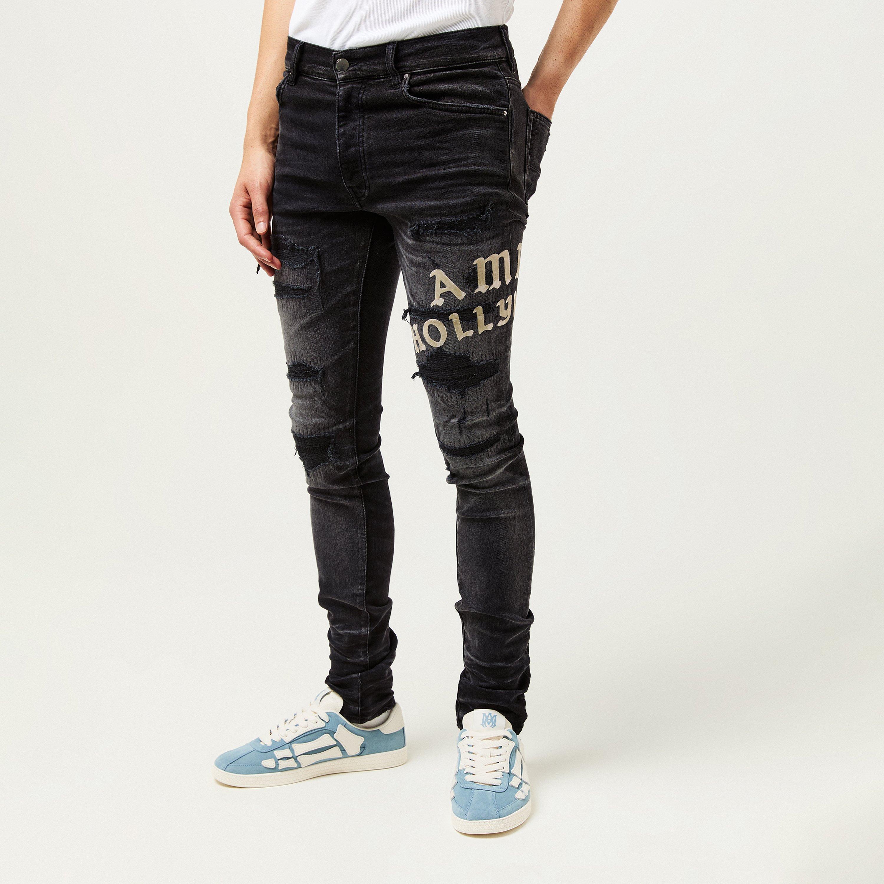 Faded Black - Amiri - Men's Skinny Jeans for Men - 3