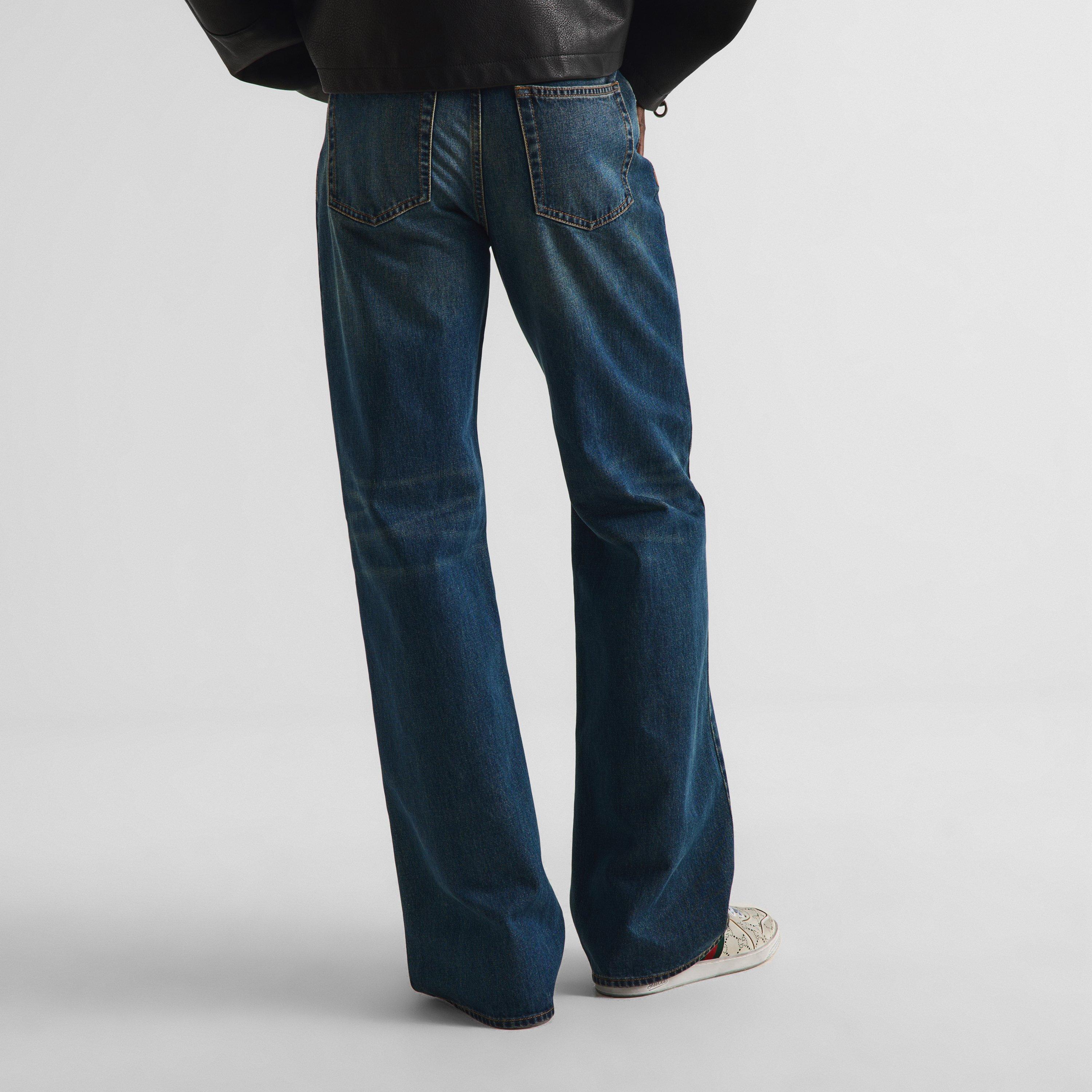 Blue - Gucci - Gucci Horsebit Jean Sn63 - 4