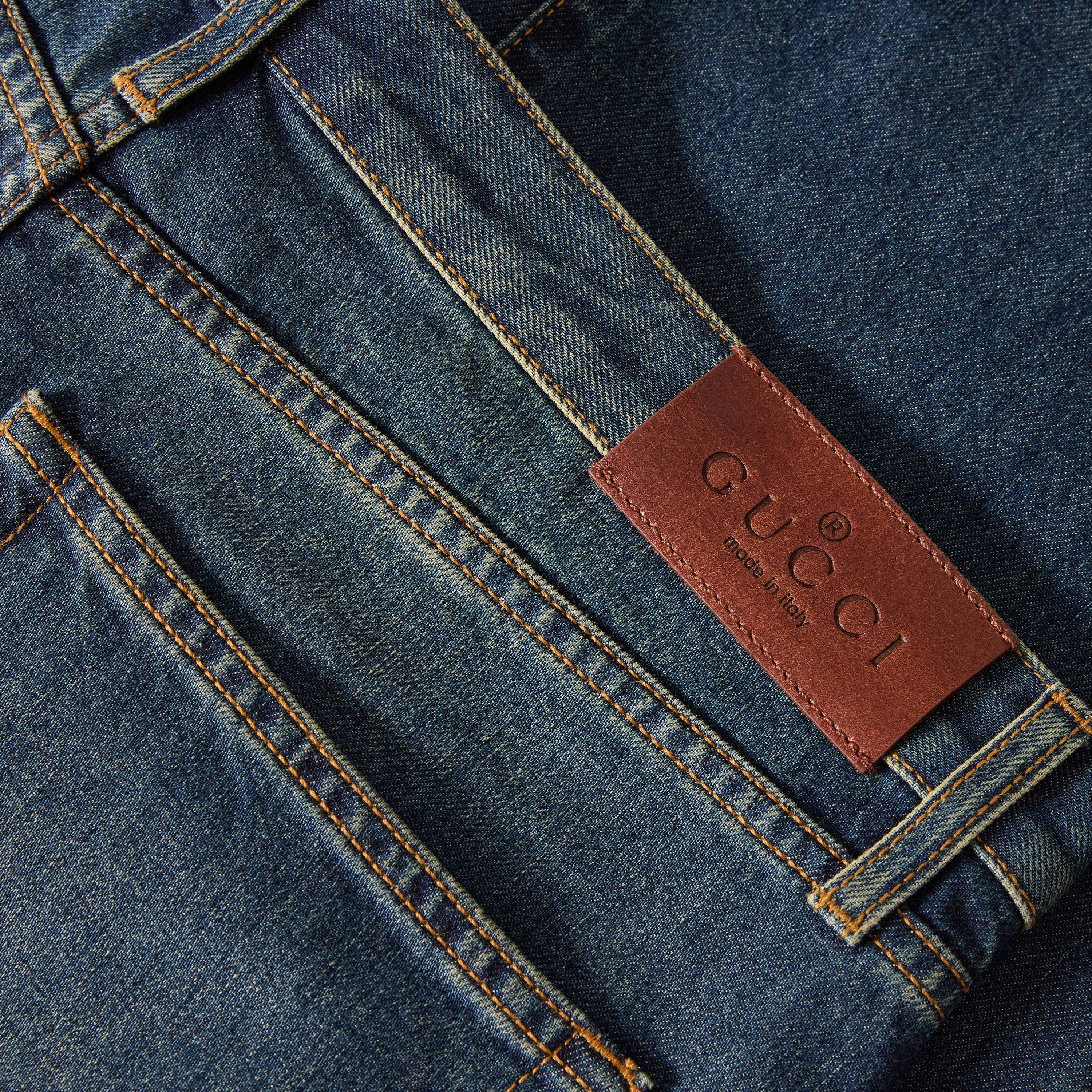 Blue - Gucci - Gucci Horsebit Jean Sn63 - 3