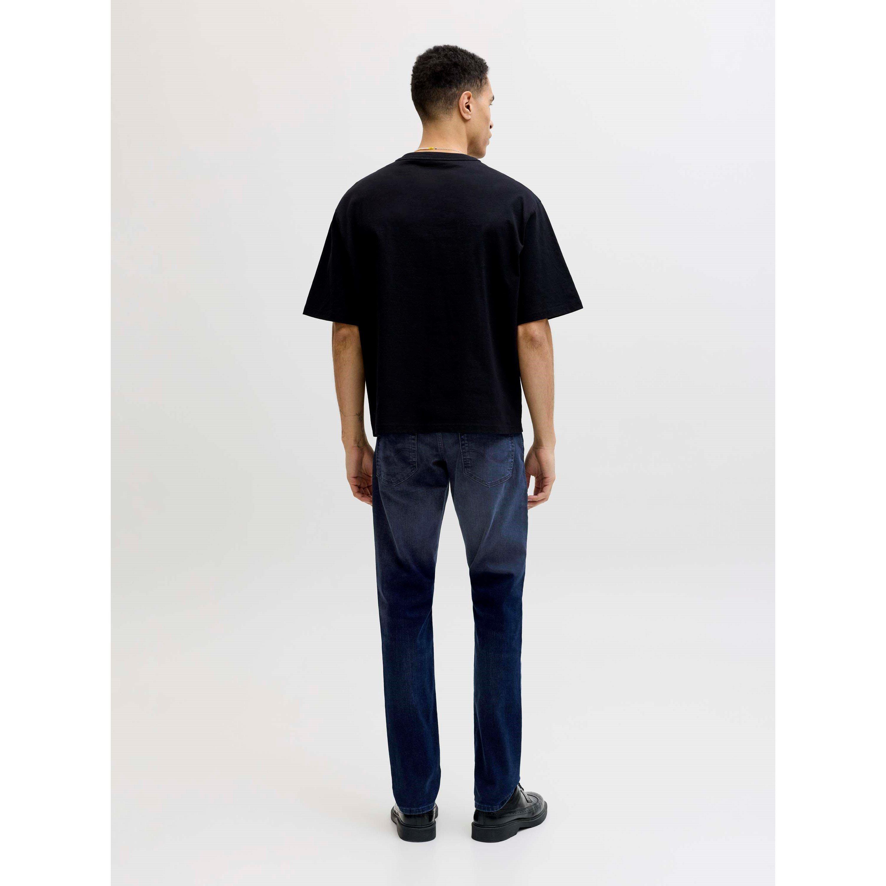 Blue Denim - Jack and Jones - Men's Glenn Original Slim Fit Jeans - 4
