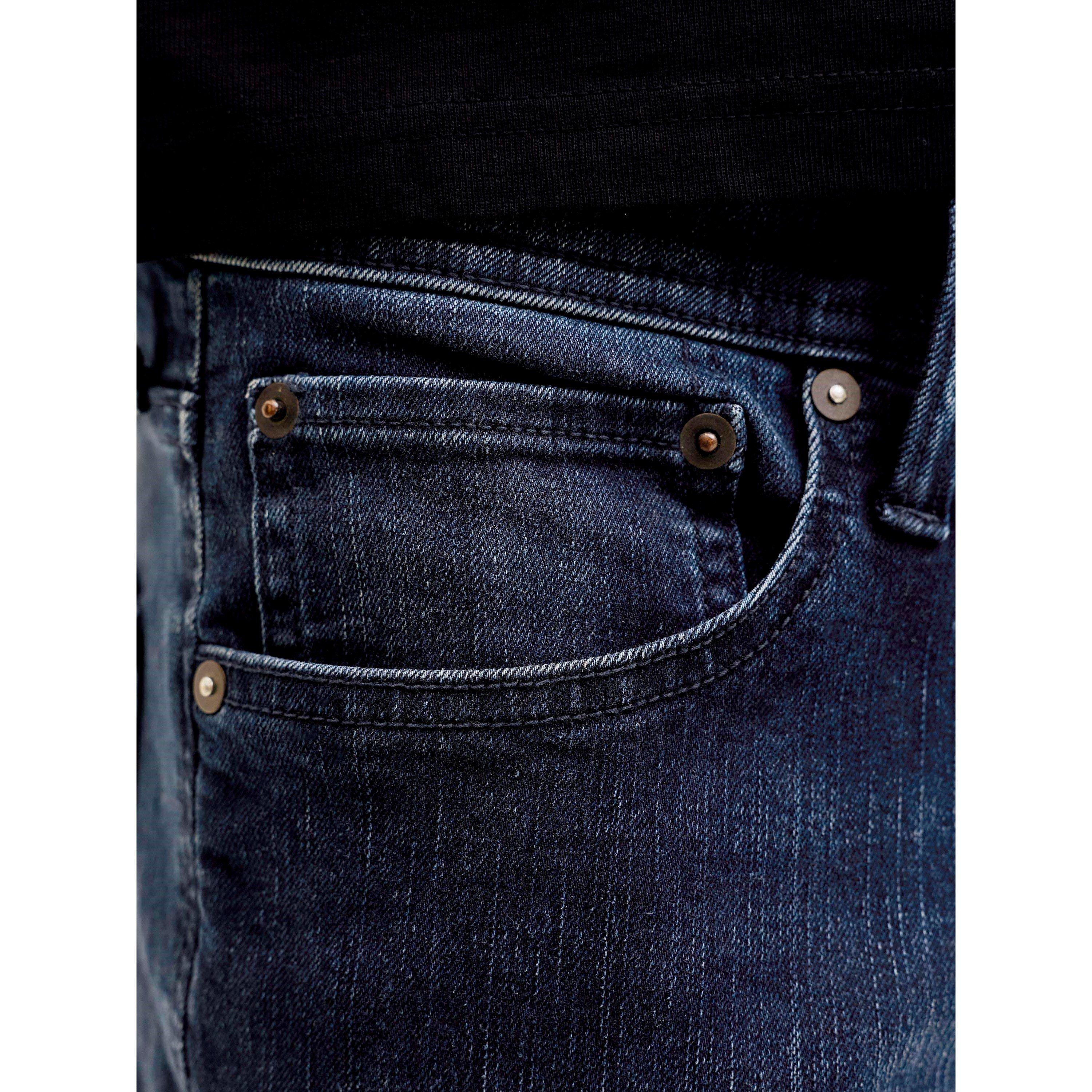 Blue Denim - Jack and Jones - Men's Glenn Original Slim Fit Jeans - 5