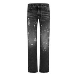 Off White Diagonal Slim Jeans