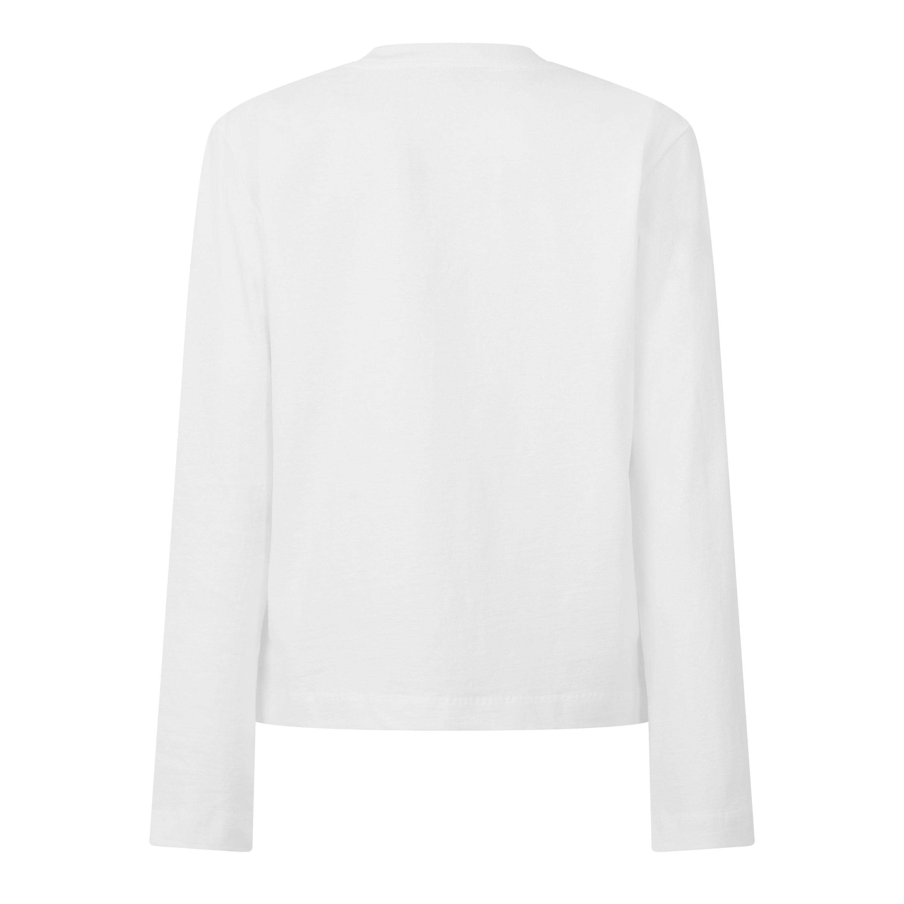 Cloud Dancer - JJXX - Women's Sophia Boxy Cotton Oversized-Fit Long-Sleeve T-Shirt - 2