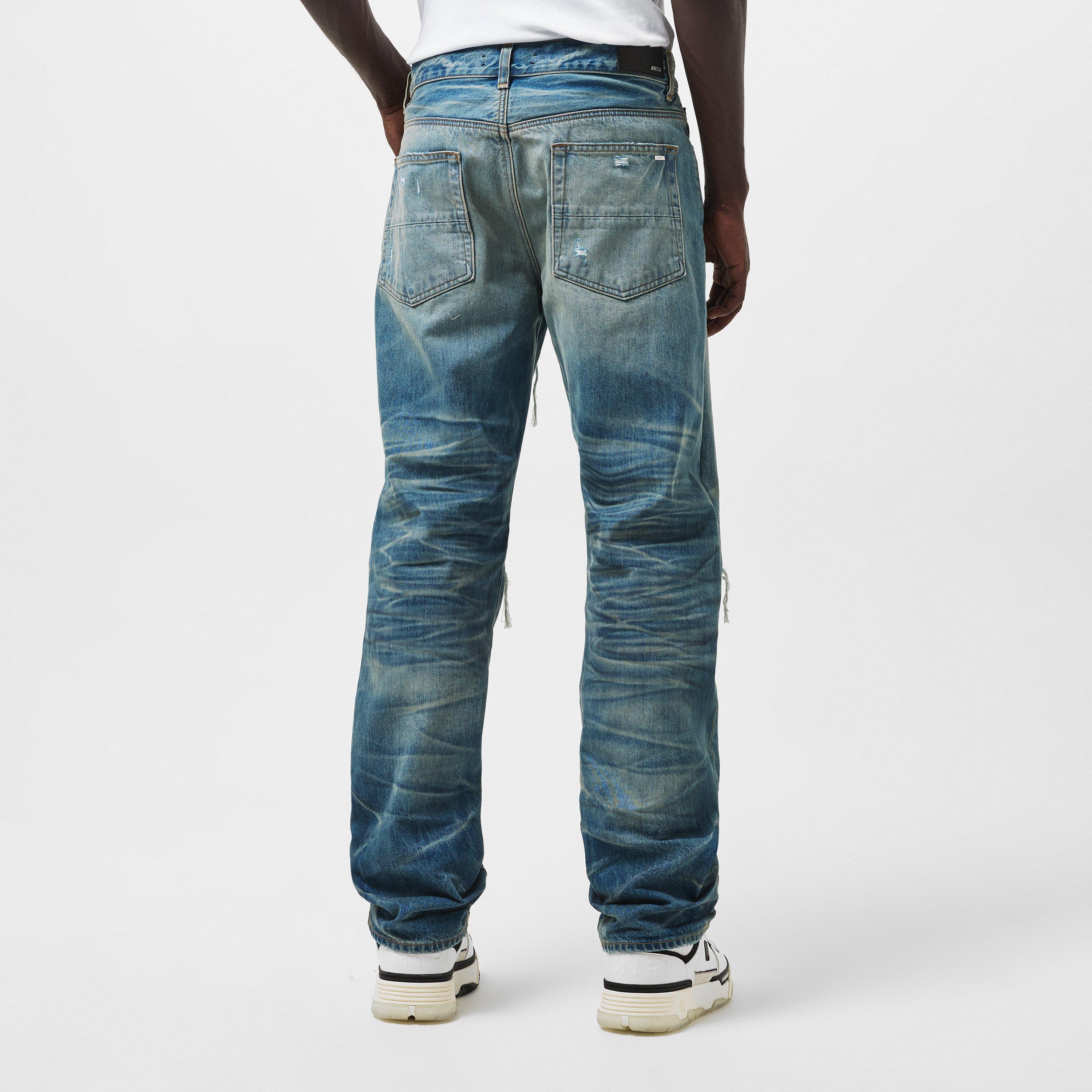 Indigo - Amiri - Men's Straight Leg Jeans - 4