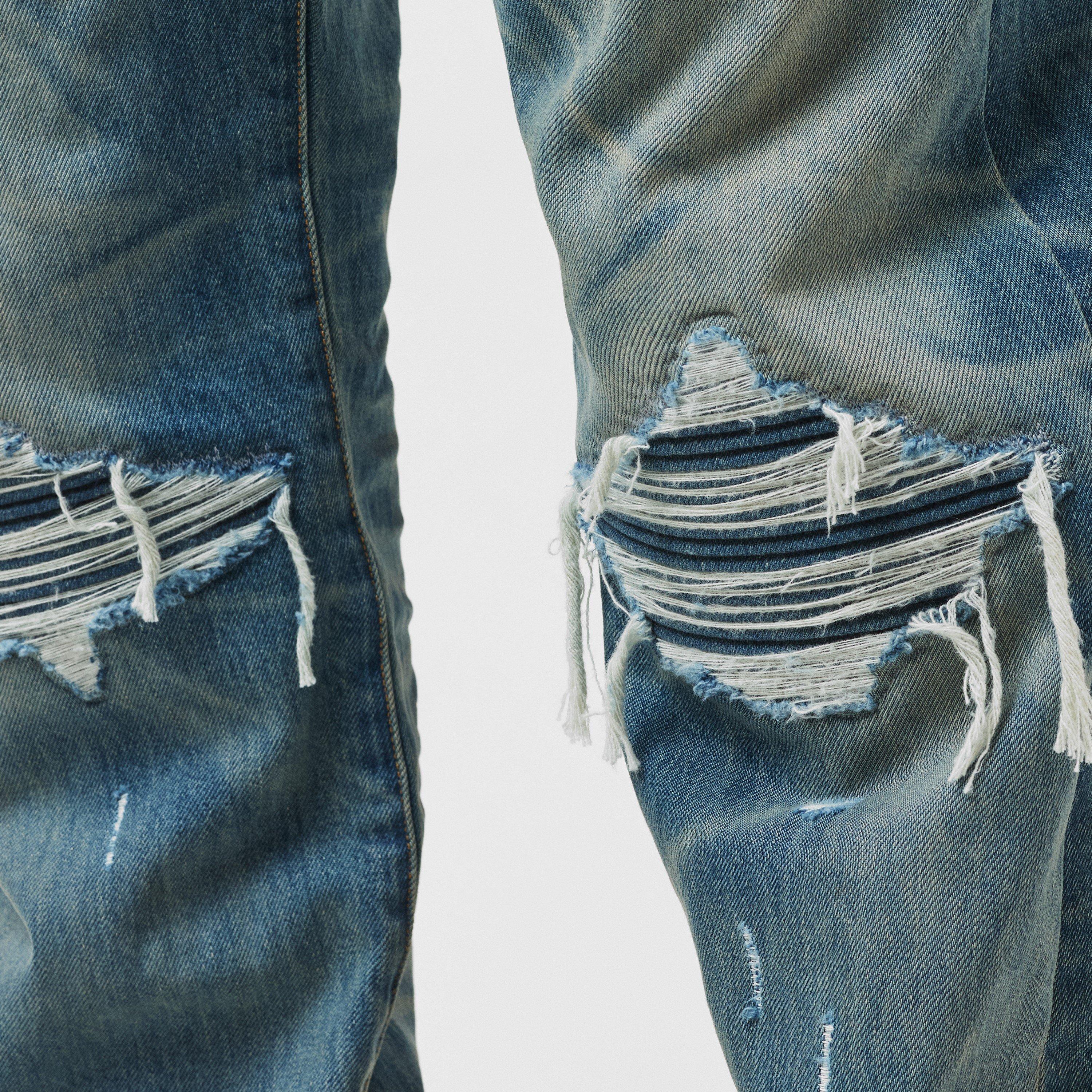 Indigo - Amiri - Men's Straight Leg Jeans - 5