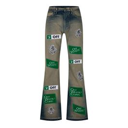 Off White Diag Multi-Logo Jeans