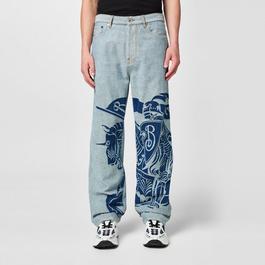 Burberry Ekd Oversized Jeans