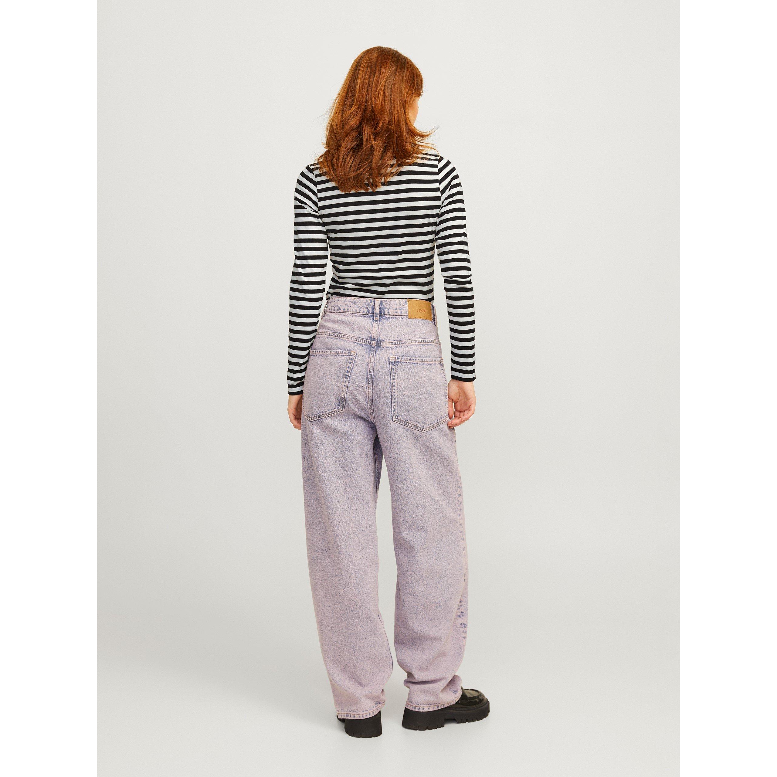 Zwart - JJXX - Celine Stripe Long-Sleeve T-Shirt - 4