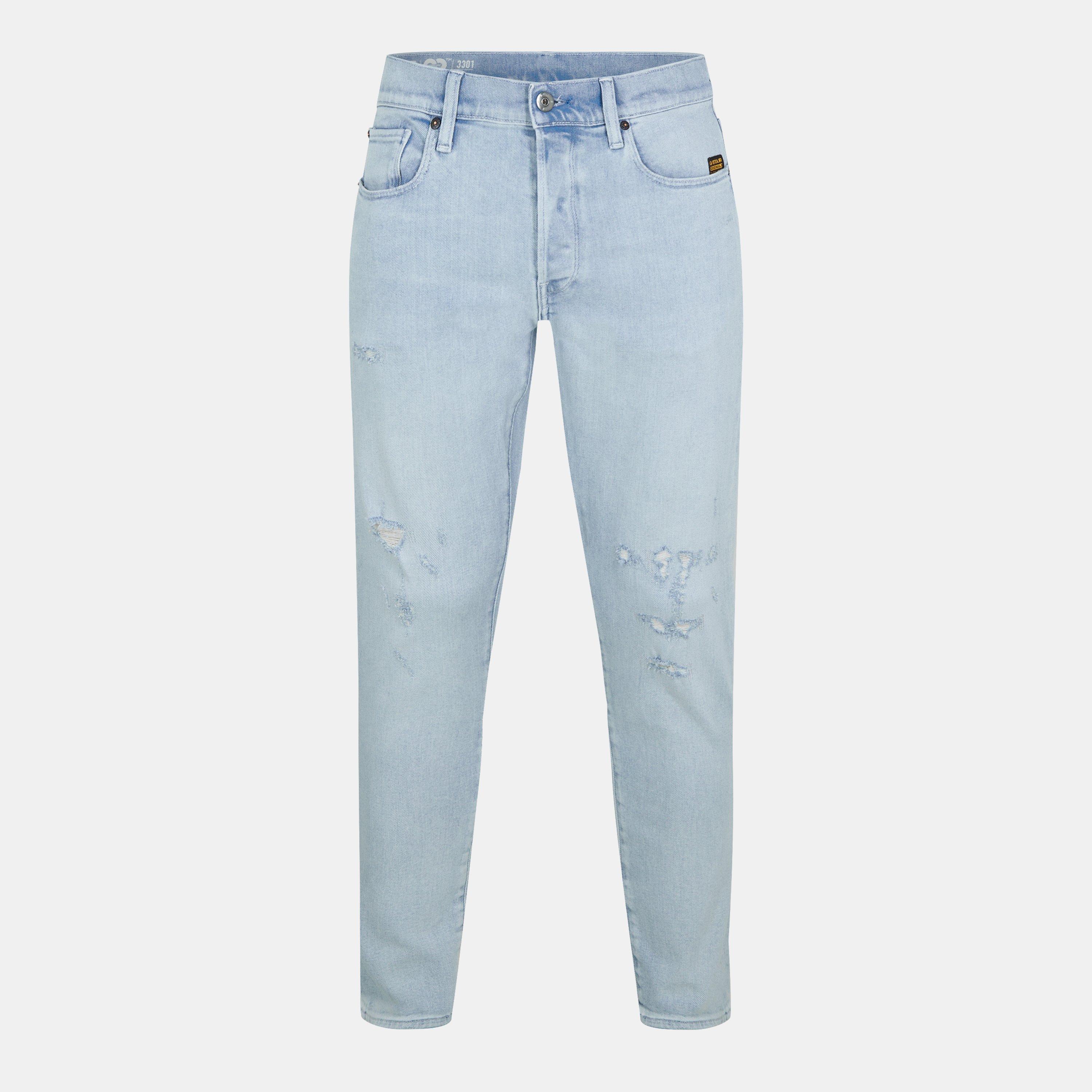 Isar Blue - G Star - 3301 Slim Jeans - 1