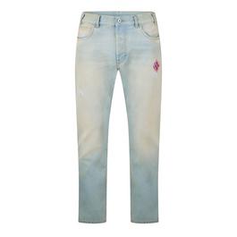 Marcelo Burlon Straight Denim Jeans