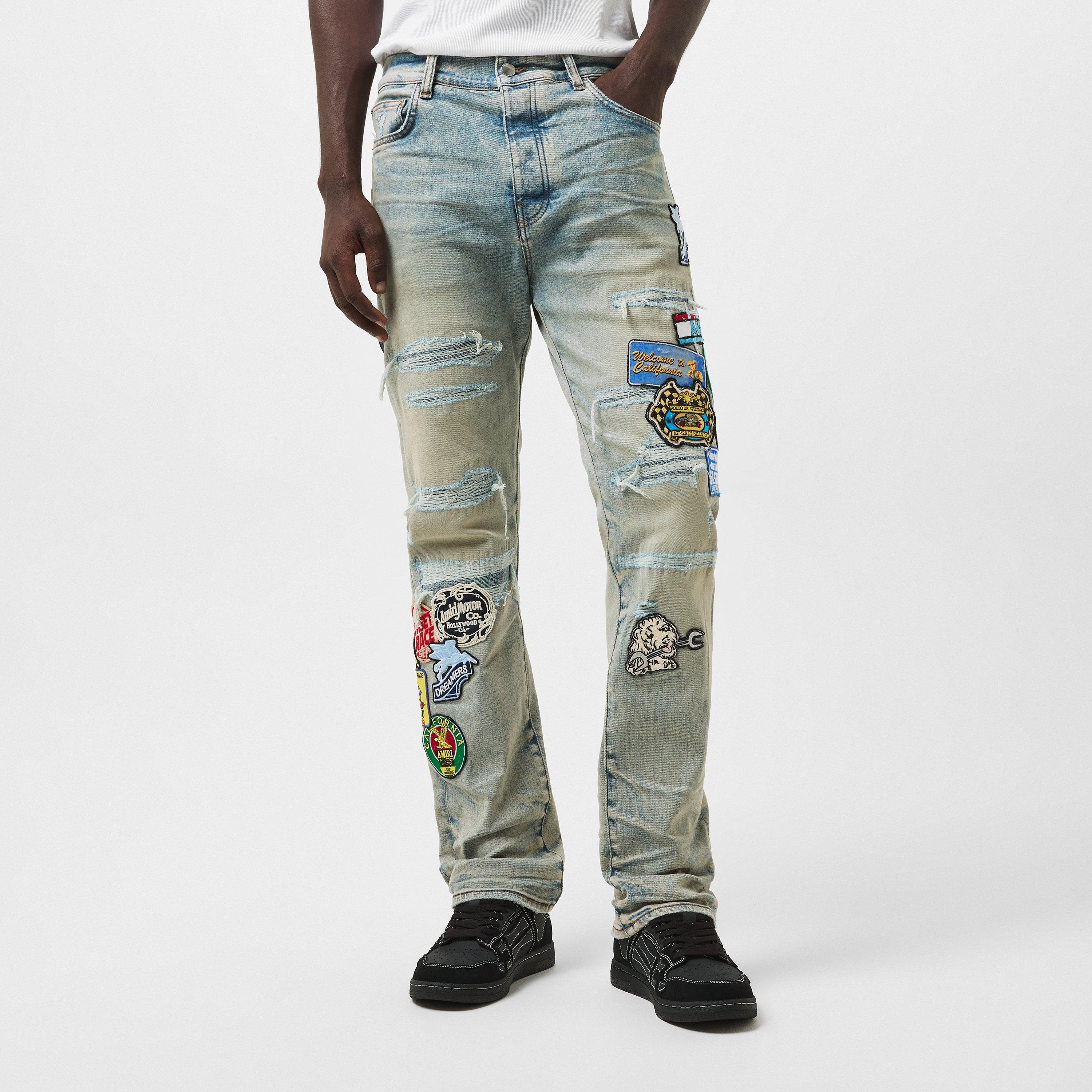 Antique Indigo - Amiri - Men's Skinny Jeans for Men - 3