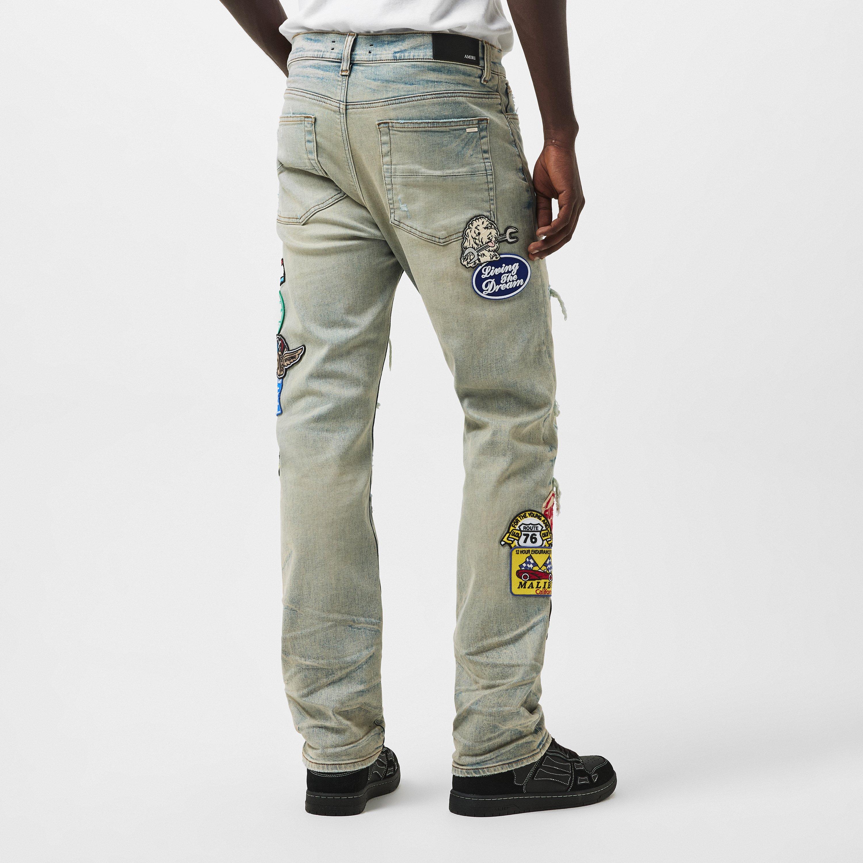 Antique Indigo - Amiri - Men's Skinny Jeans for Men - 4