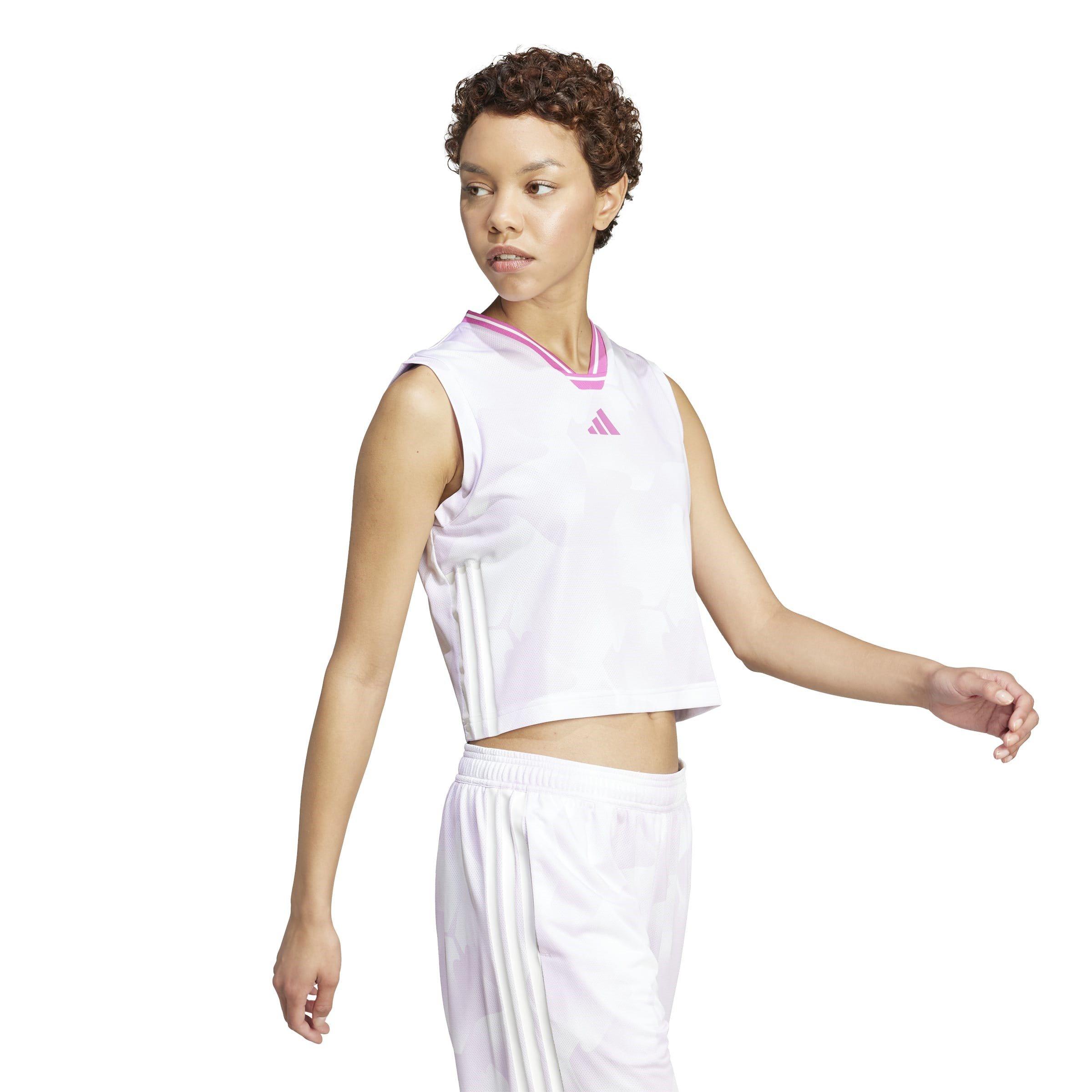Ice/Wht/Fuchsia - adidas - Tiro Sleeveless Vest - 4