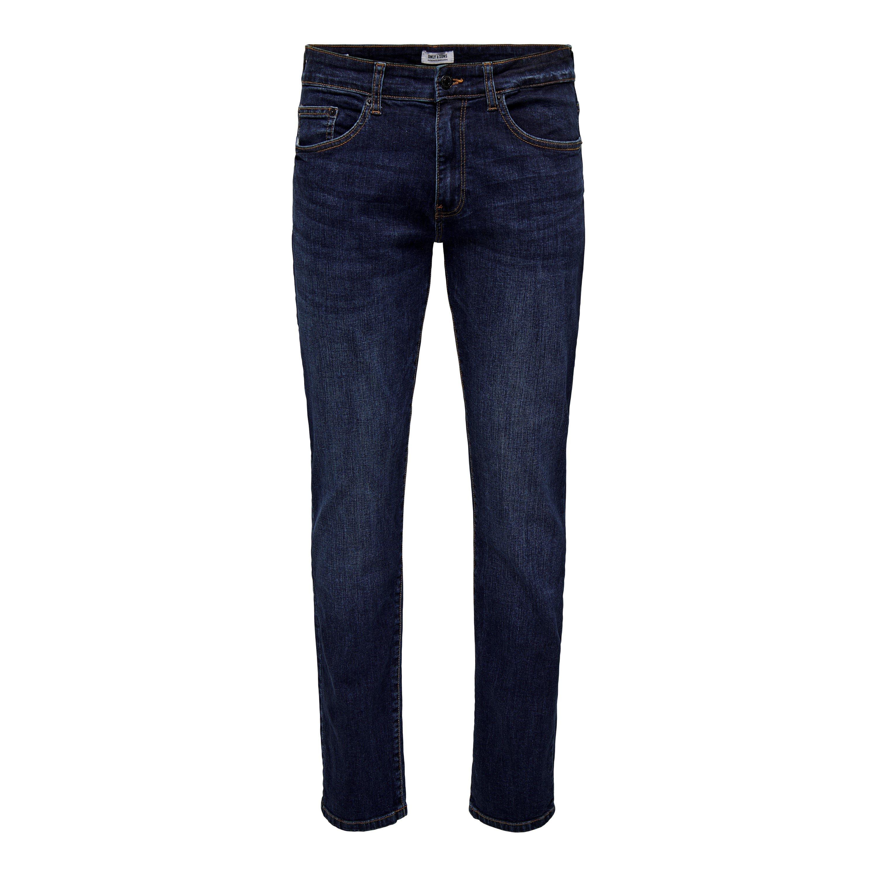 Denim blu scuro. - Only and Sons - Mat Tapered Jeans - 6