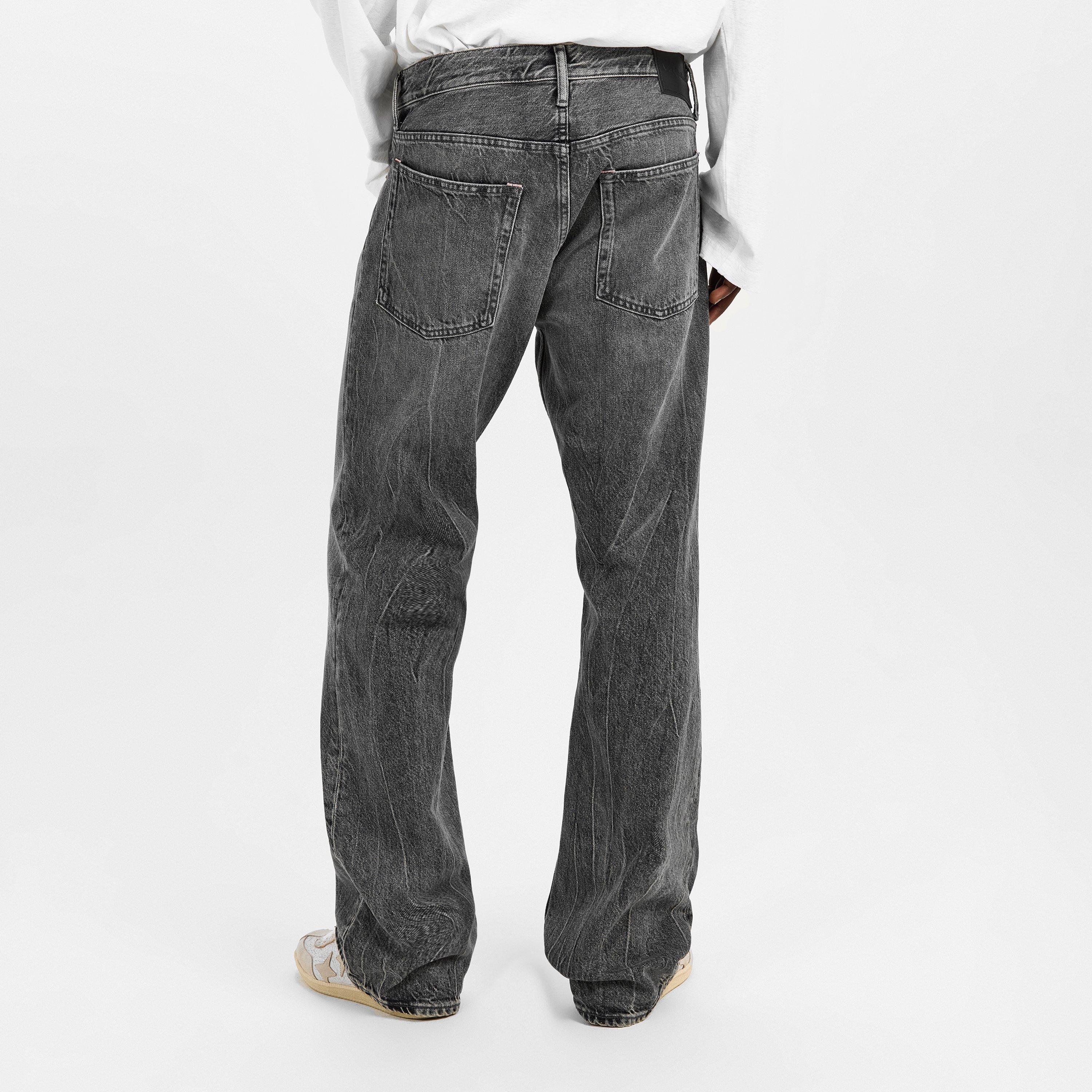 Black - Acne Studios - Men's Gothic Straight Leg Jeans - 4