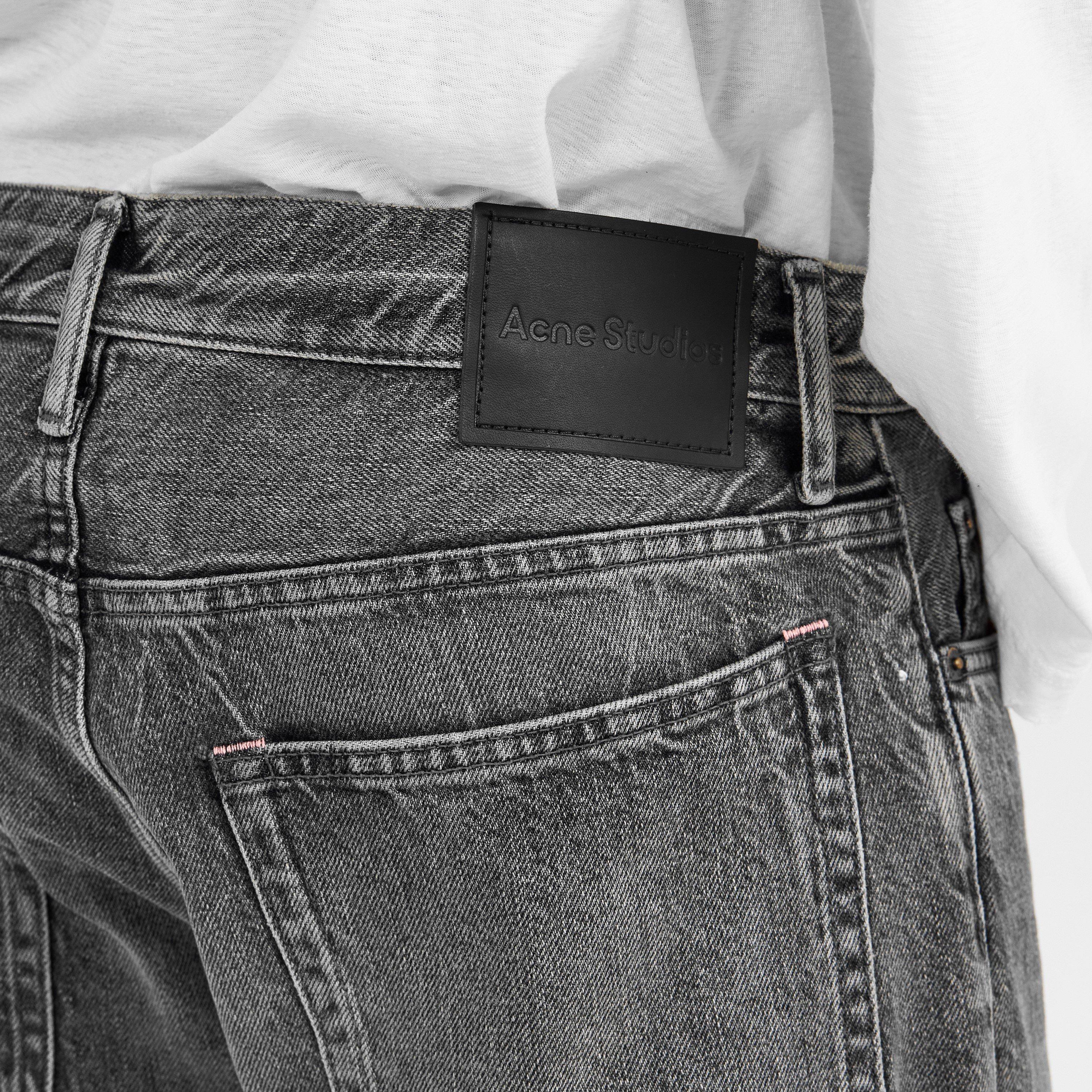 Black - Acne Studios - Men's Gothic Straight Leg Jeans - 5