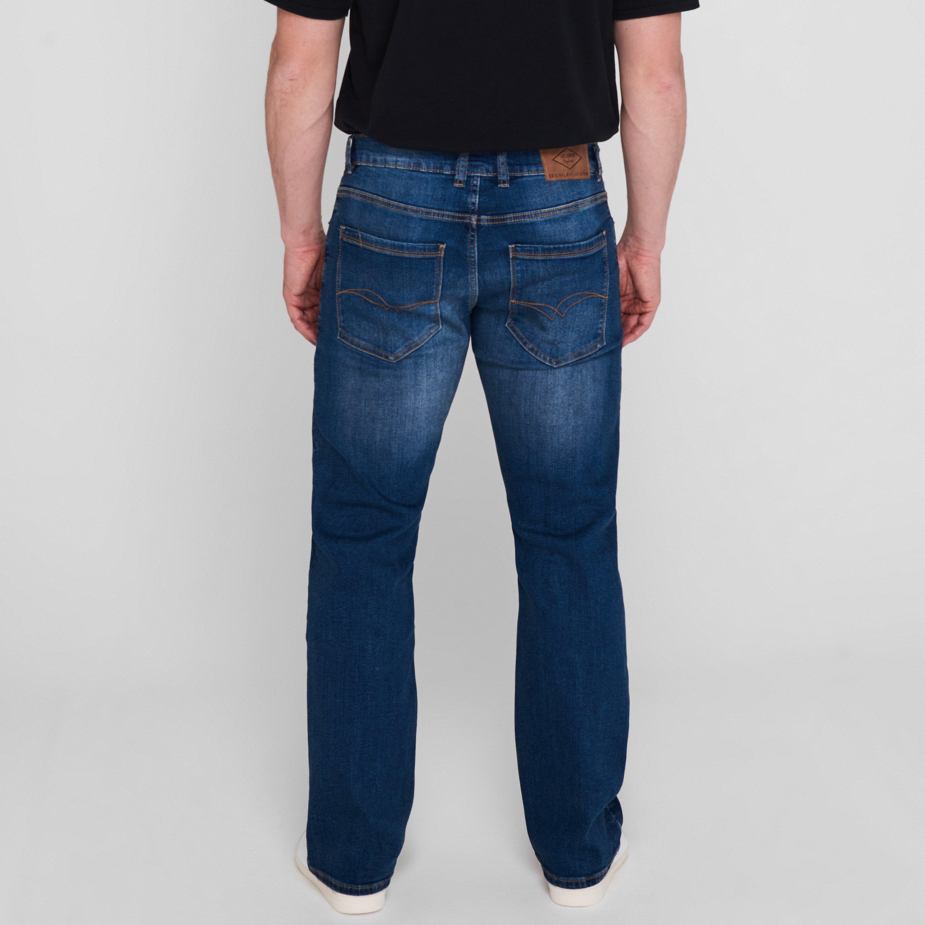Vintage Wash - Lee Cooper - Bootcut Jeans Mens - 3
