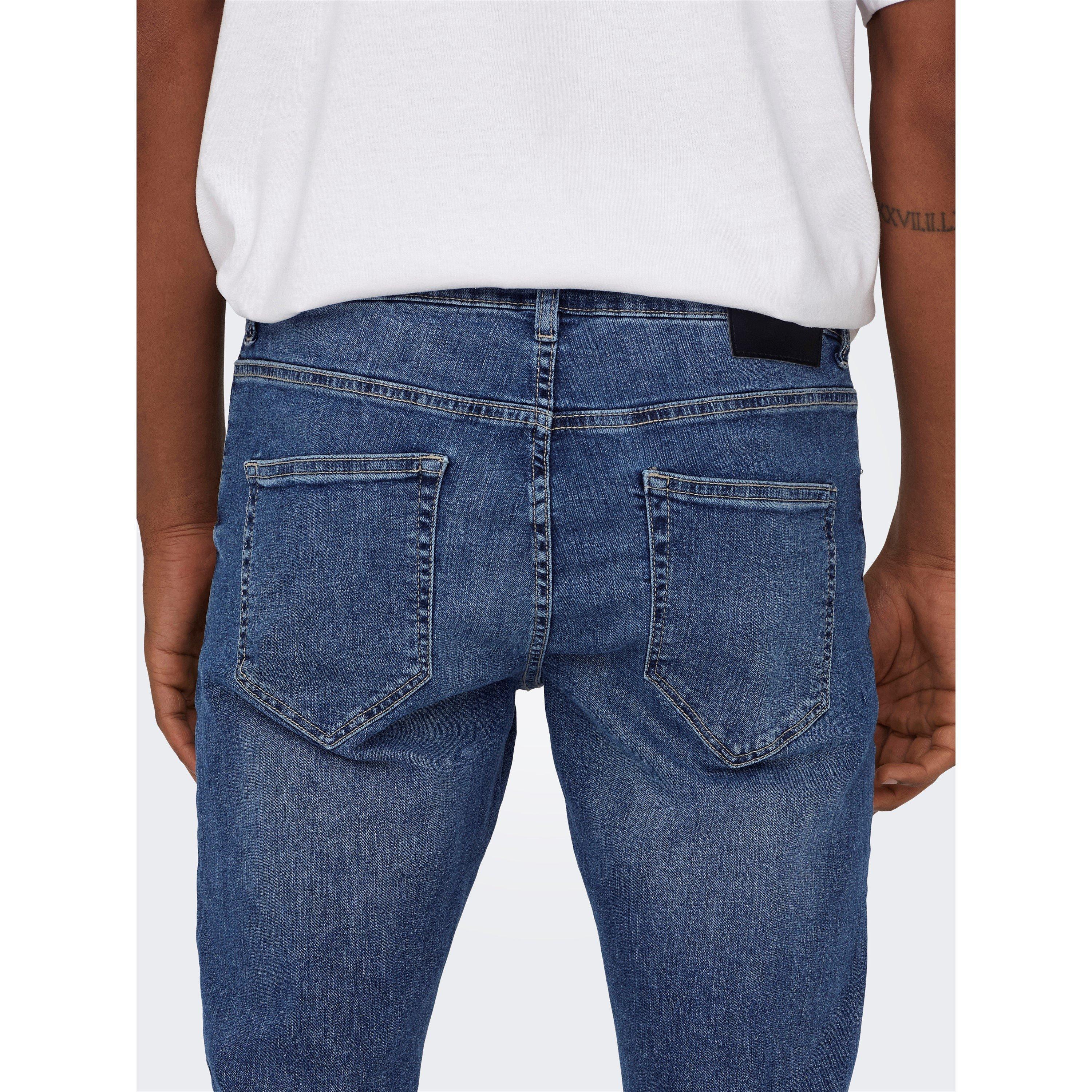 Denim blu medio - Only and Sons - Tapered Jeans - 5