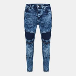 Brave Soul Wash Biker Jean