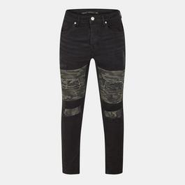 Brave Soul Wash Biker Jean