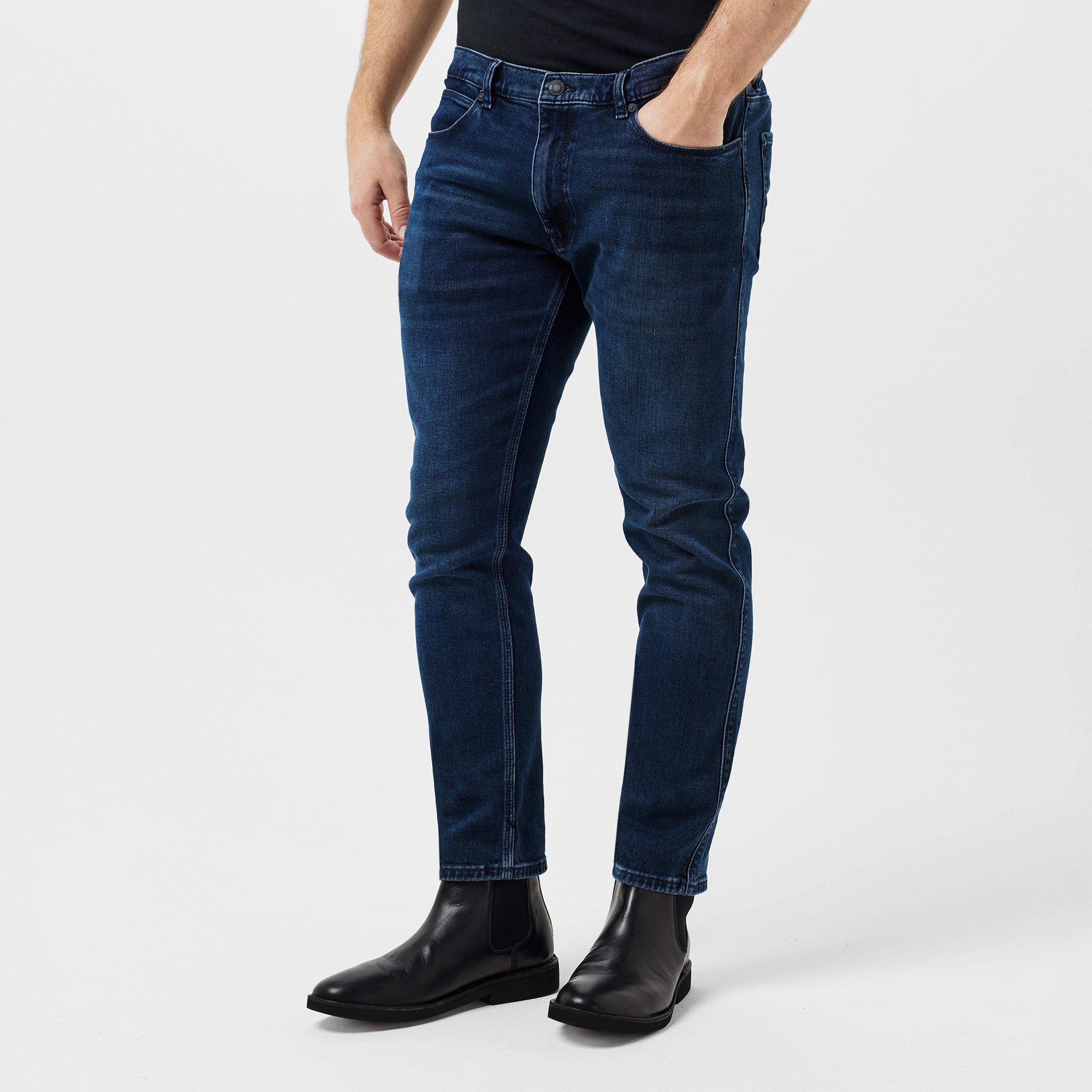 Navy - Hugo - Men's Slim Fit Jeans - 3