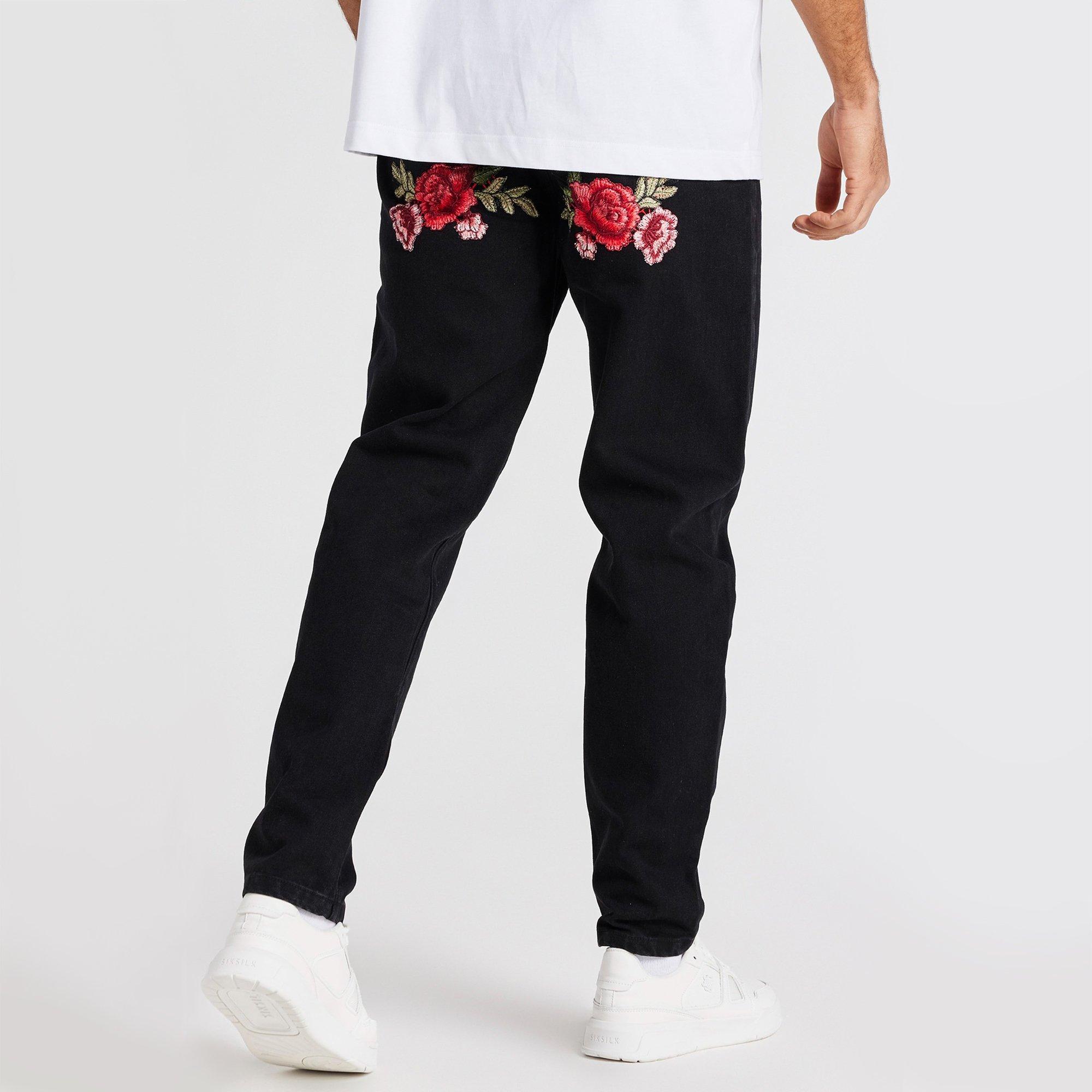 Nero - SikSilk - Straight Legged Jeans Mens - 2