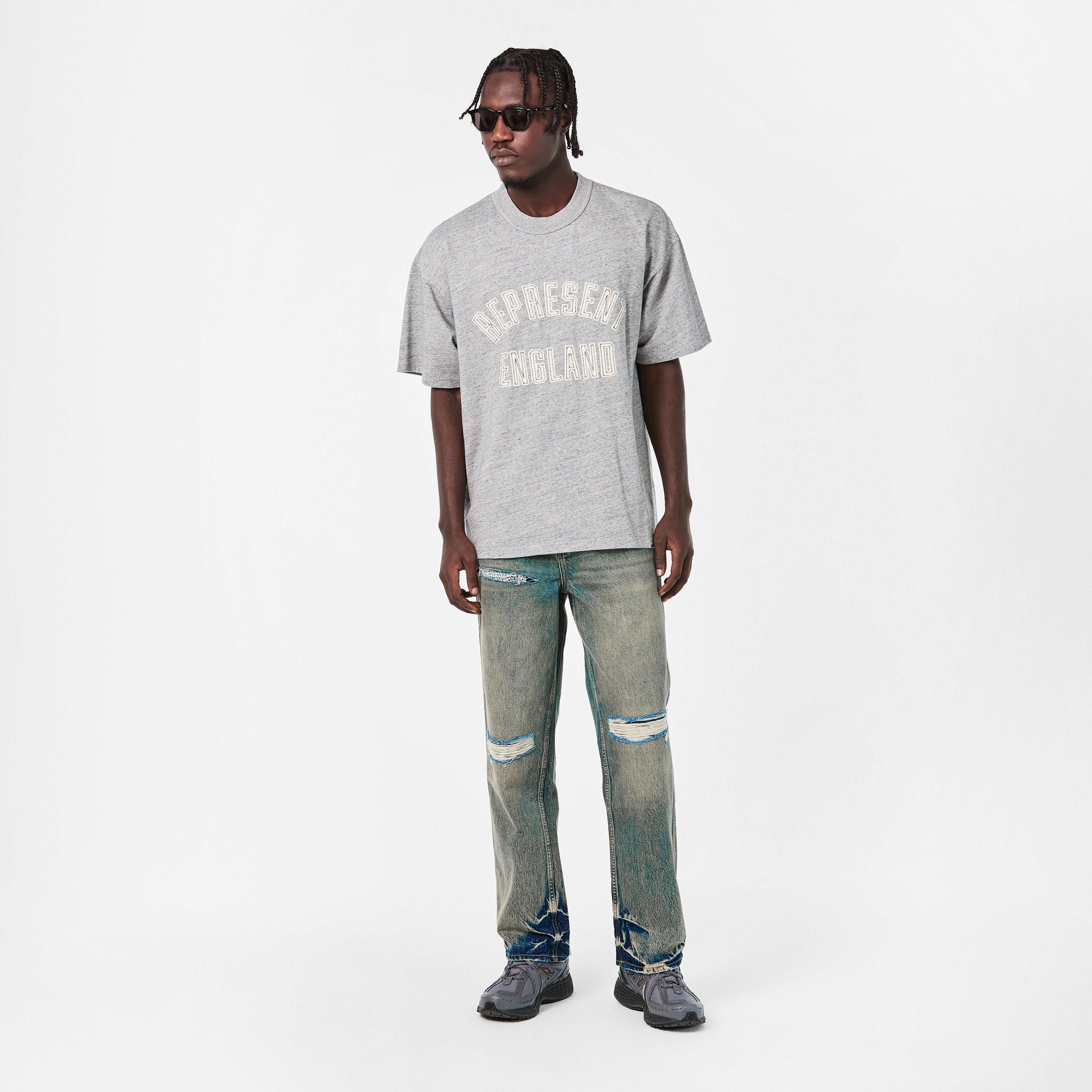 Blue Cream - Represent - Men's Straight Jeans - 6